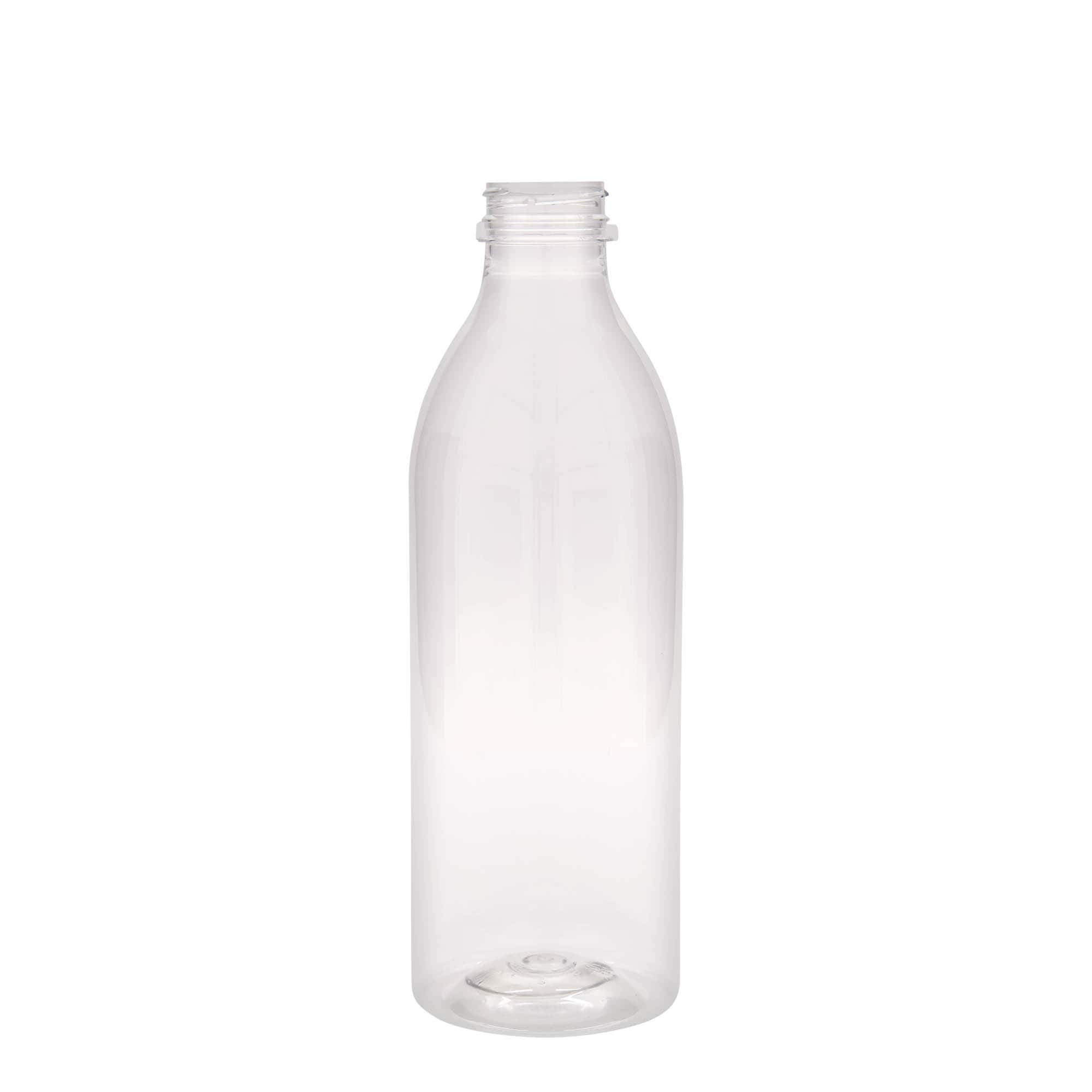 1 000 ml PET fľaša štandard, plast, hrdlo: 38 mm
