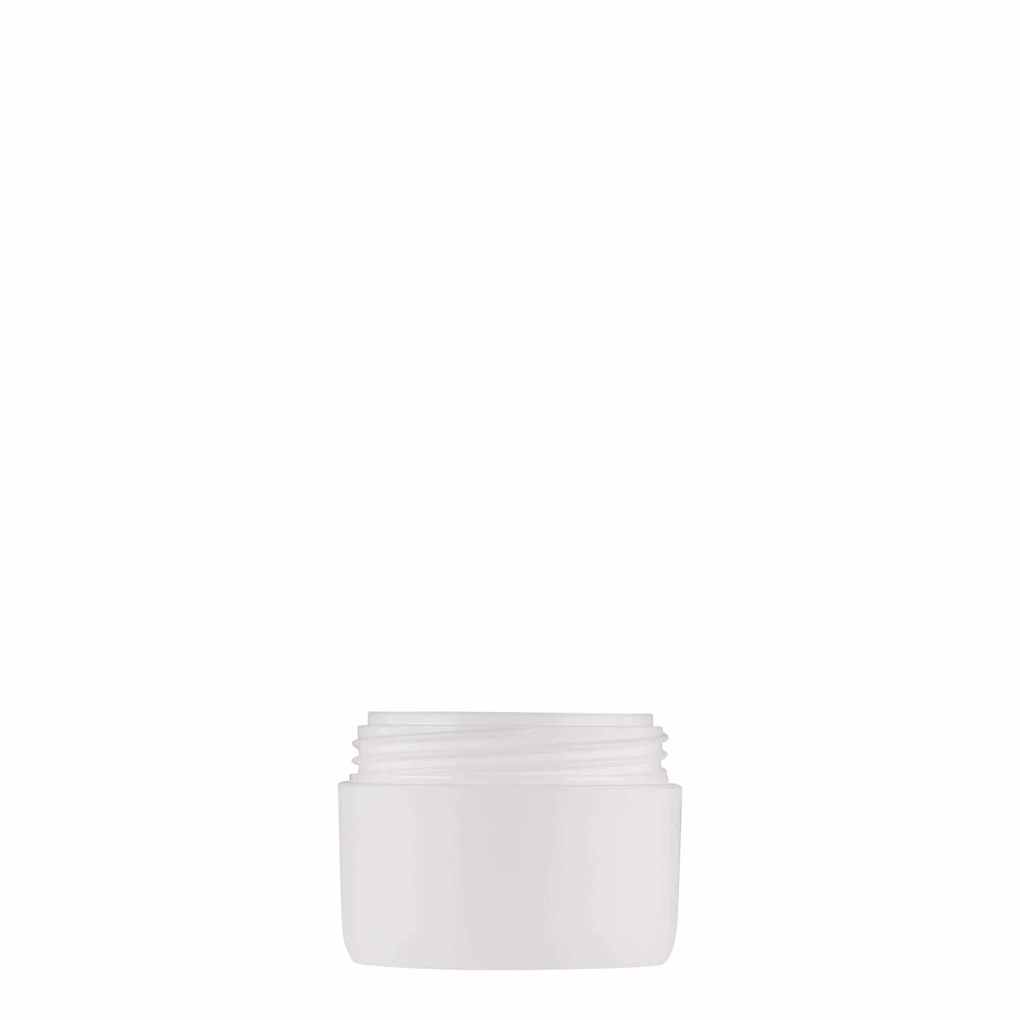 10 ml plastová dóza „Antonella“, PP, biela farba, hrdlo: skrutkovací uzáver 10 ml plastová dóza „Antonella“, PP, biela farba, hrdlo: skrutkovací uzáver