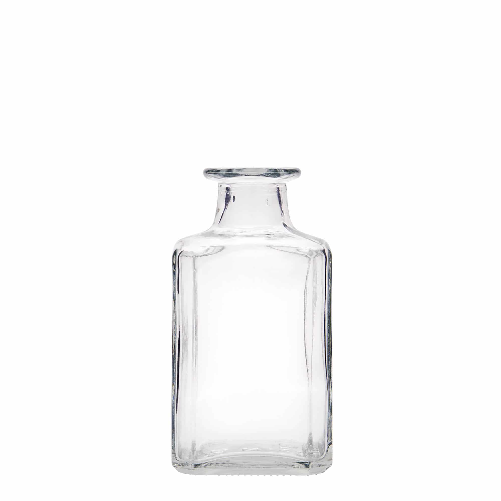 250 ml sklená fľaša „Torben“, štvorcová, hrdlo: korok 250 ml sklená fľaša „Torben“, štvorcová, hrdlo: korok