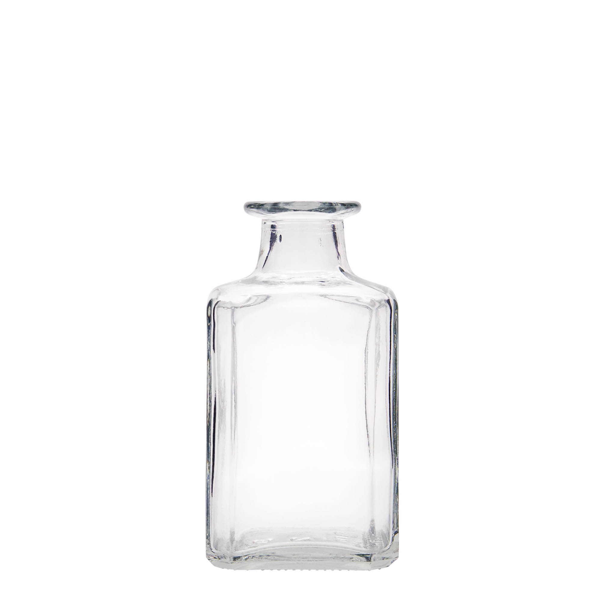 250 ml sklenená fľaša 'Torben', štvorcová, hrdlo: korok 250 ml sklenená fľaša 'Torben', štvorcová, hrdlo: korok