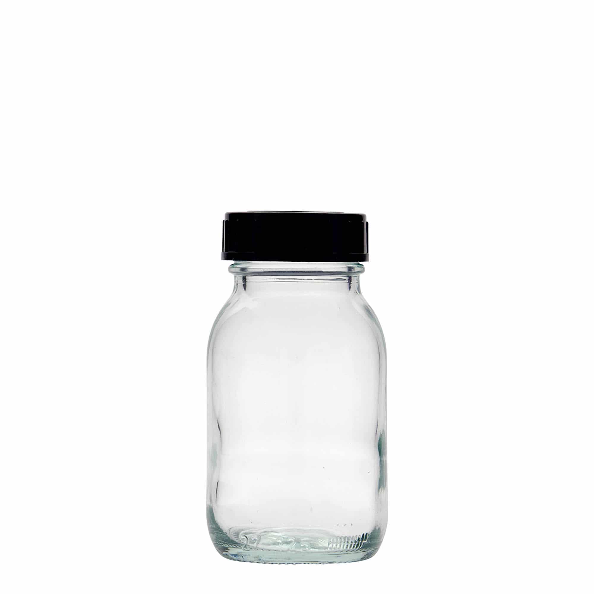 125 ml pohár so širokým hrdlom, hrdlo: DIN 40
