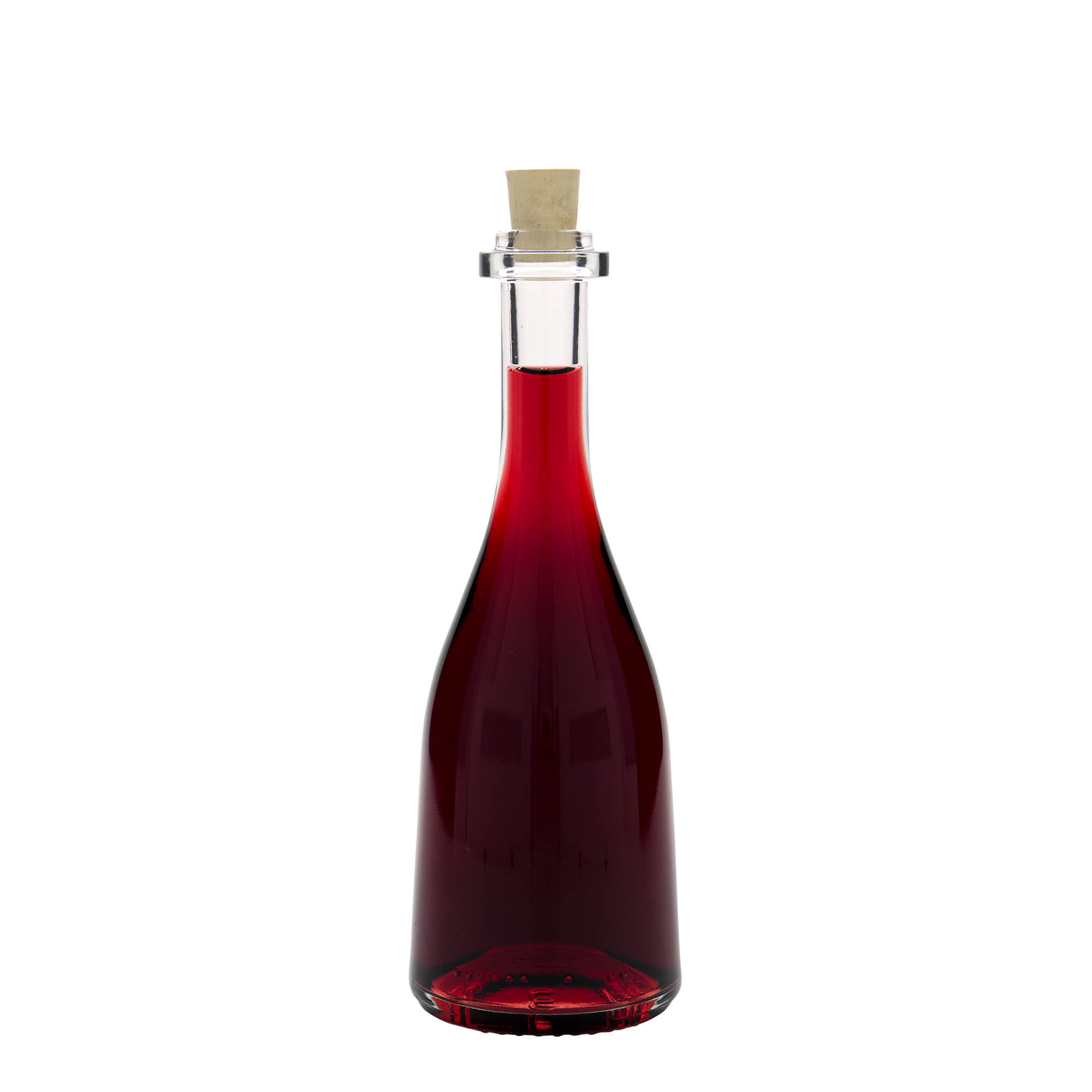 200 ml sklenená fľaša 'Rustica', hrdlo: korok 200 ml sklenená fľaša 'Rustica', hrdlo: korok