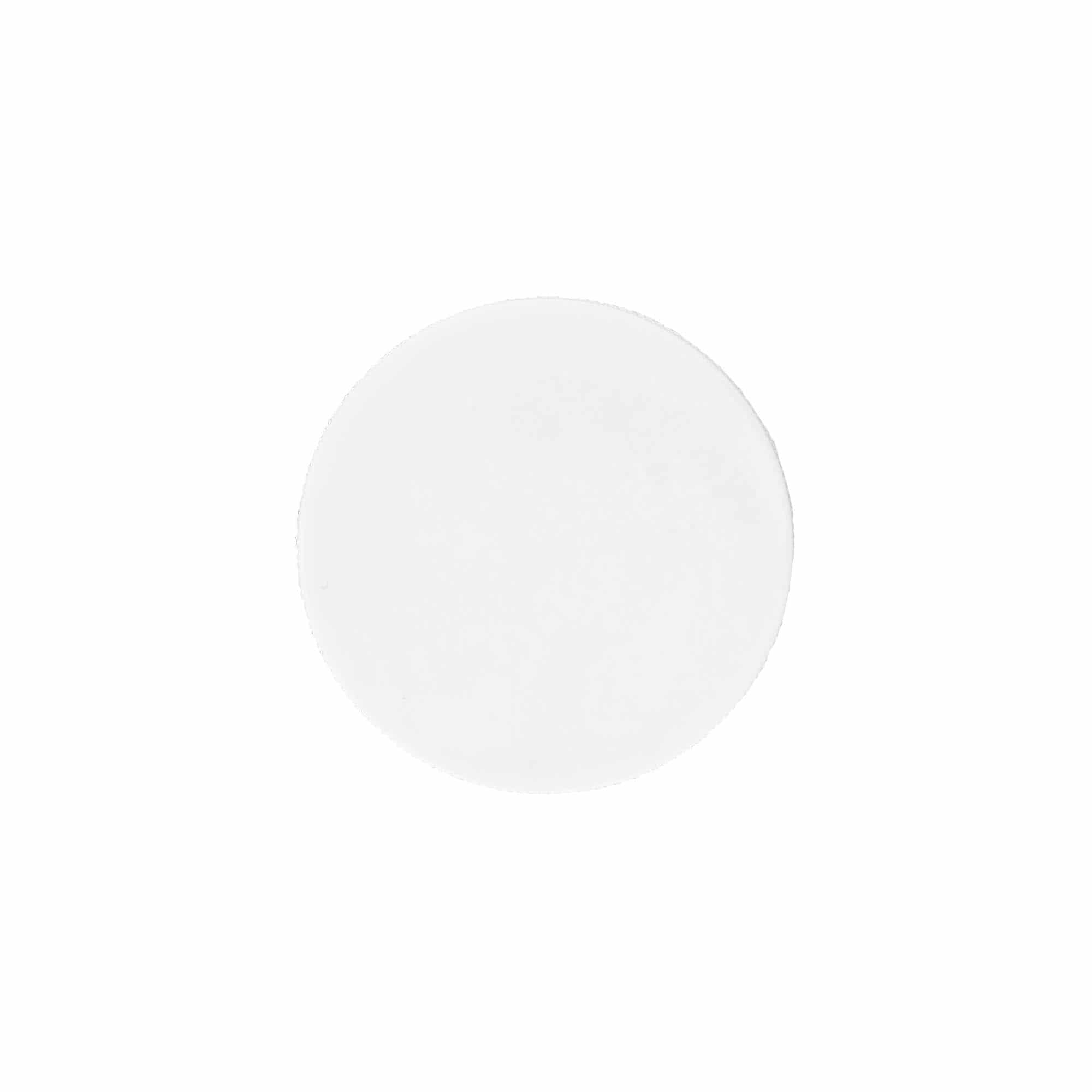 Skrutkovací uzáver, PP plast, biela farba, pre hrdlo: GPI 45/400