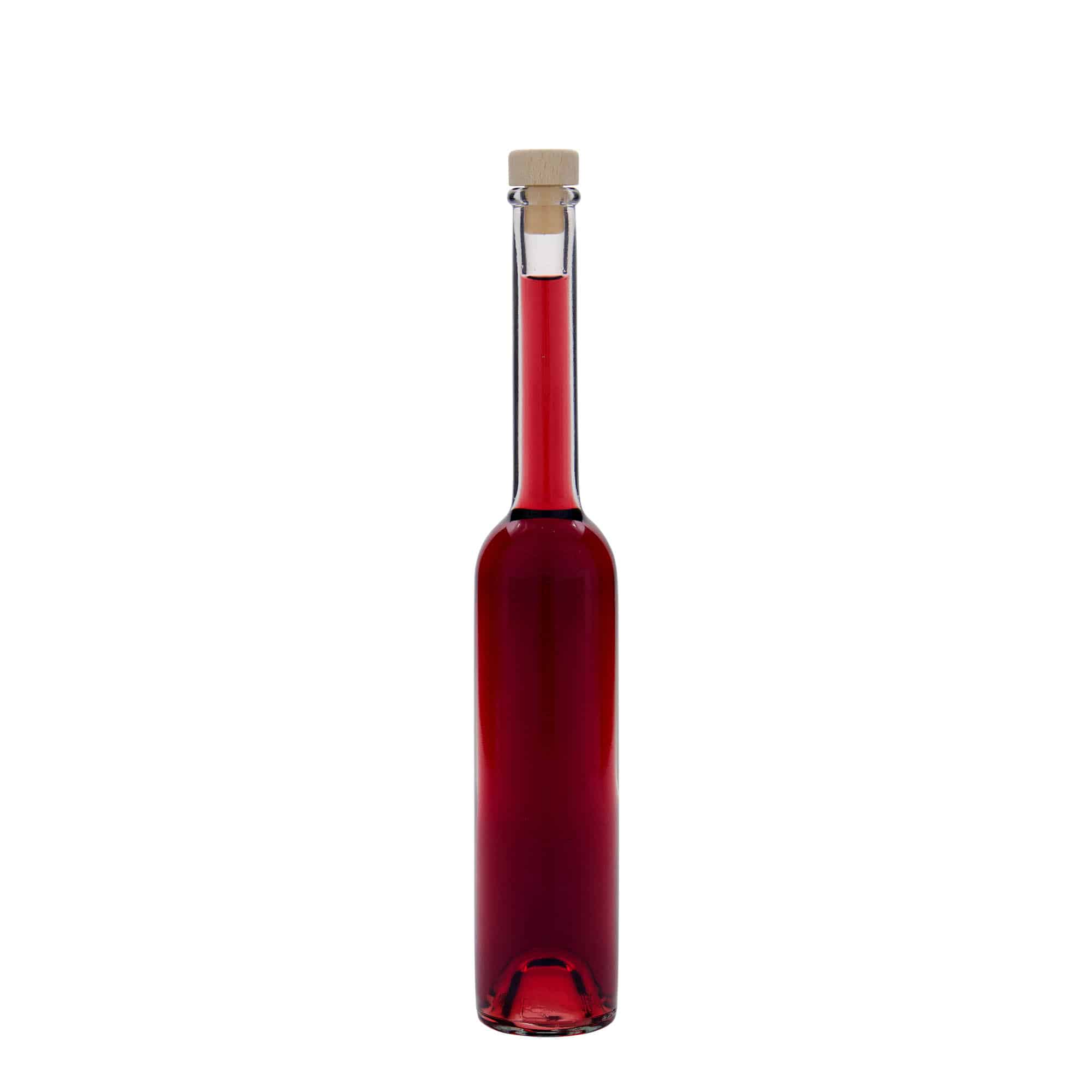 100 ml sklená fľaša „Platina“, hrdlo: korok