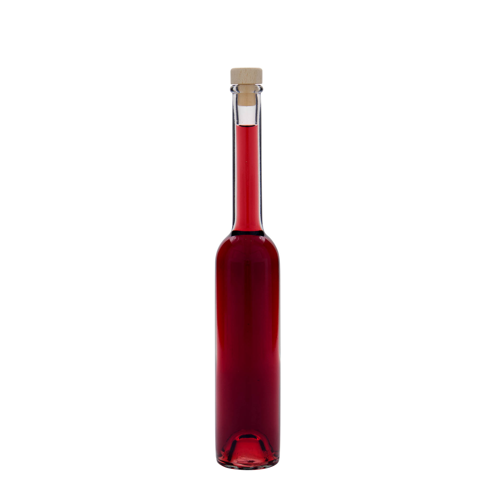 100 ml sklenená fľaša 'Platina', hrdlo: korok