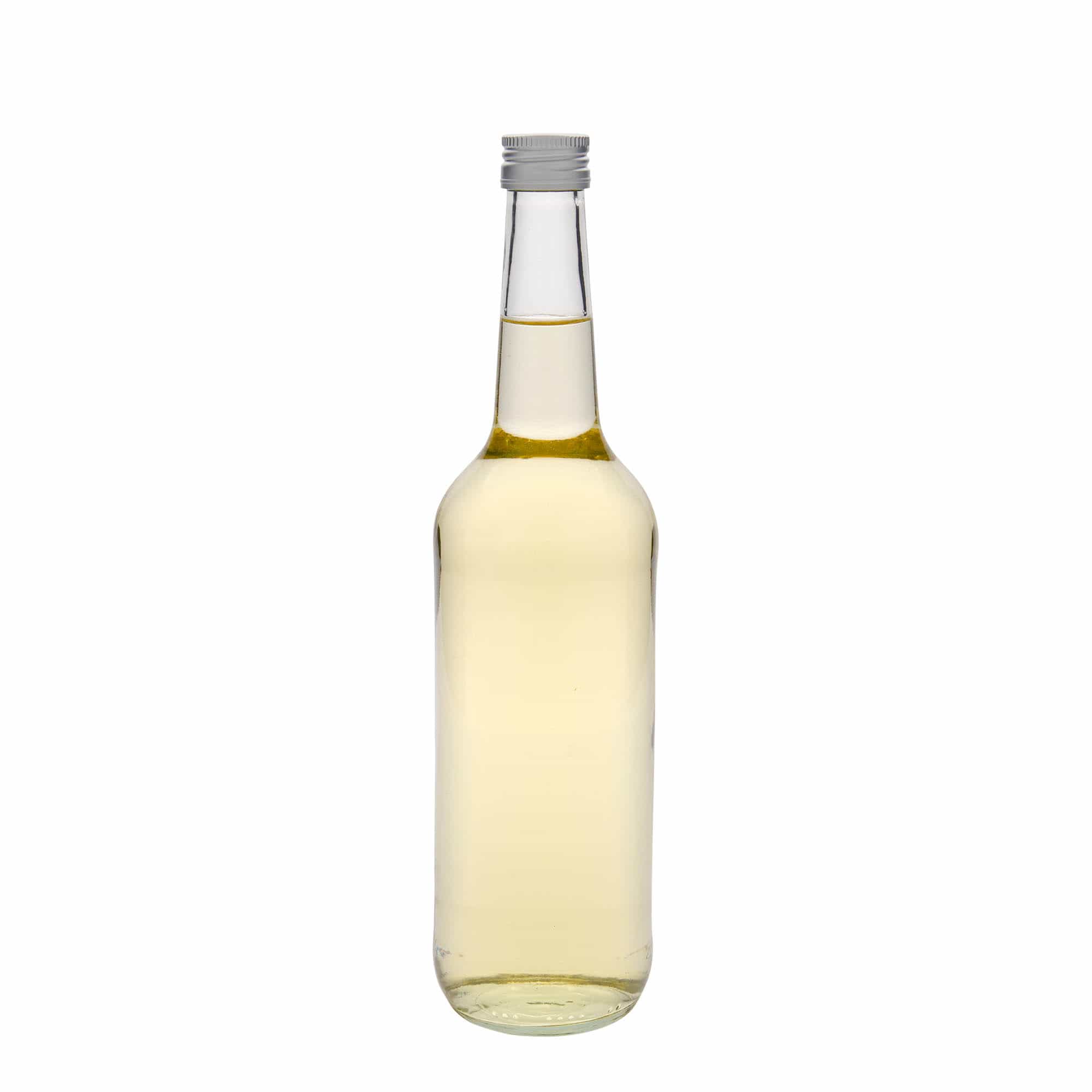 700 ml sklenená fľaša s priamym hrdlom, hrdlo: PP 28
