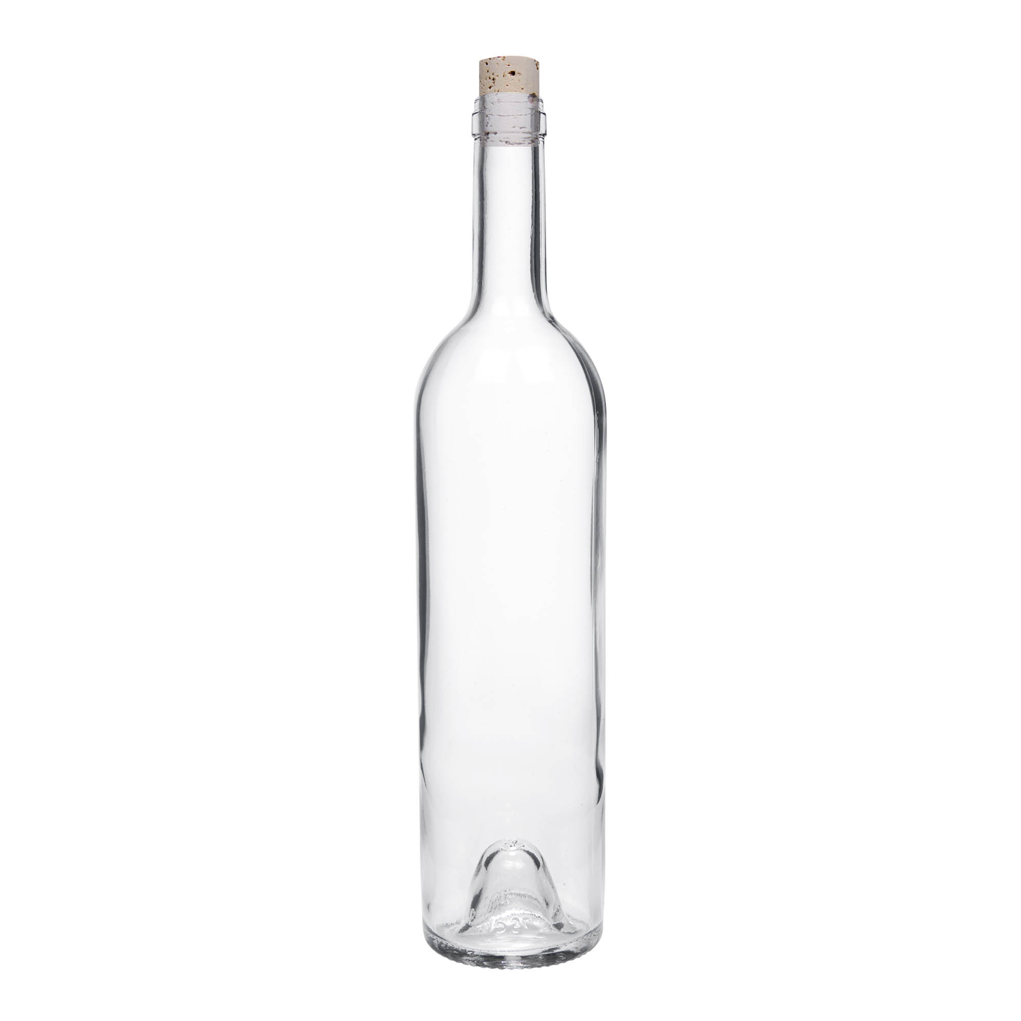 750 ml fľaša na víno 'Liberty', uzáver: korok 750 ml fľaša na víno 'Liberty', uzáver: korok