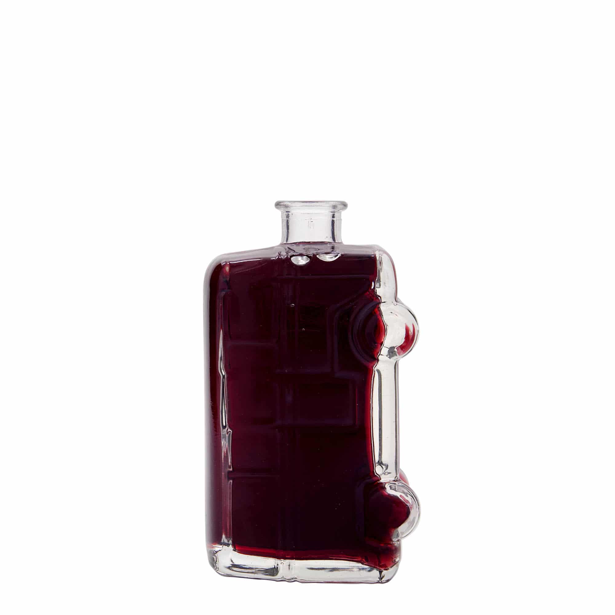200 ml sklená fľaša „Bulli“, hrdlo: korok