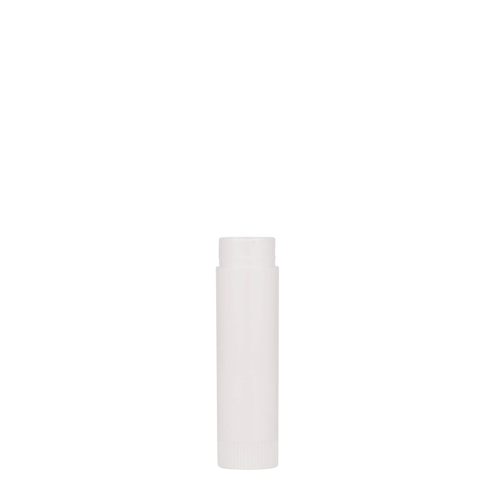 6 ml obal na rúž, plast PP, biely