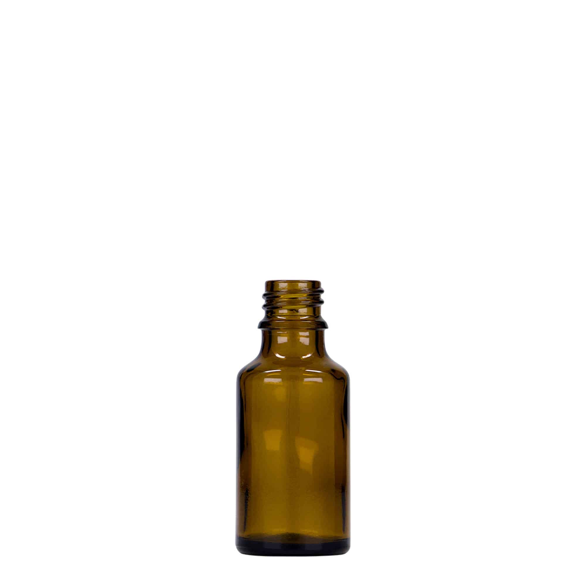 25 ml liekovka, sklená, hnedá farba, hrdlo: DIN 18 25 ml liekovka, sklená, hnedá farba, hrdlo: DIN 18