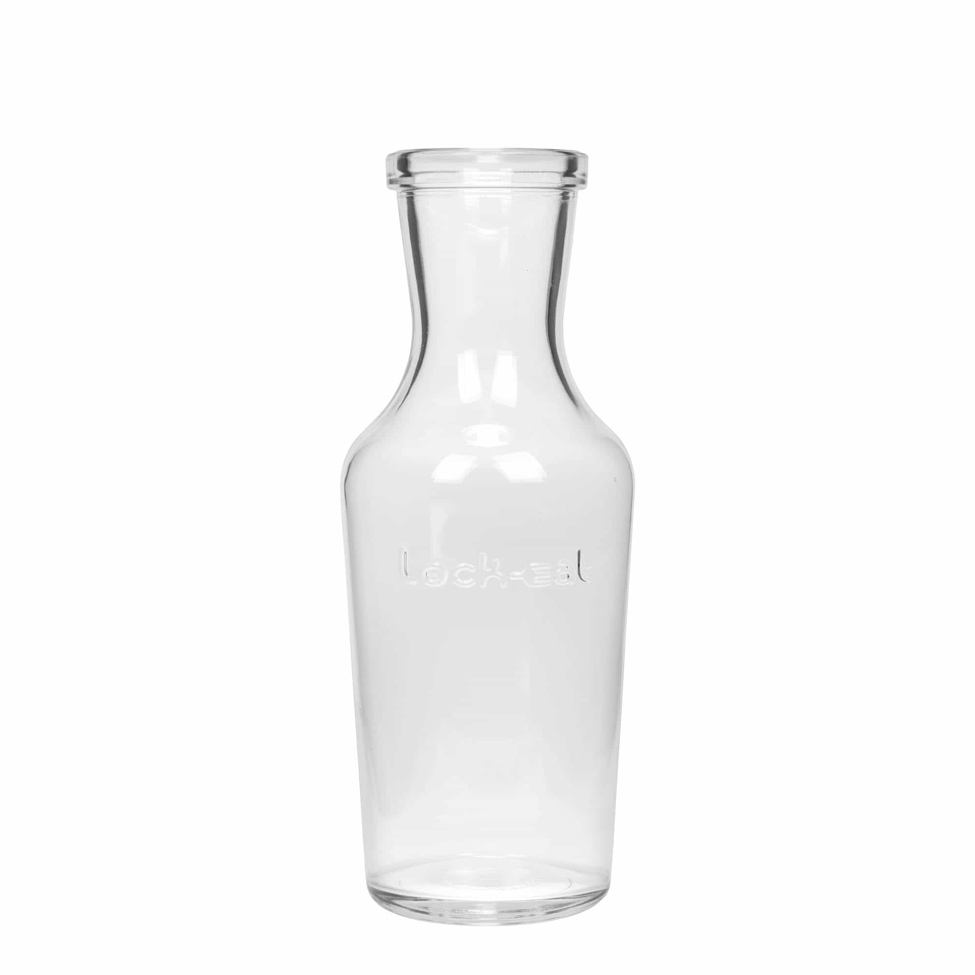 1 000 ml sklená karafa „Lock-Eat“, hrdlo: strmeňový uzáver