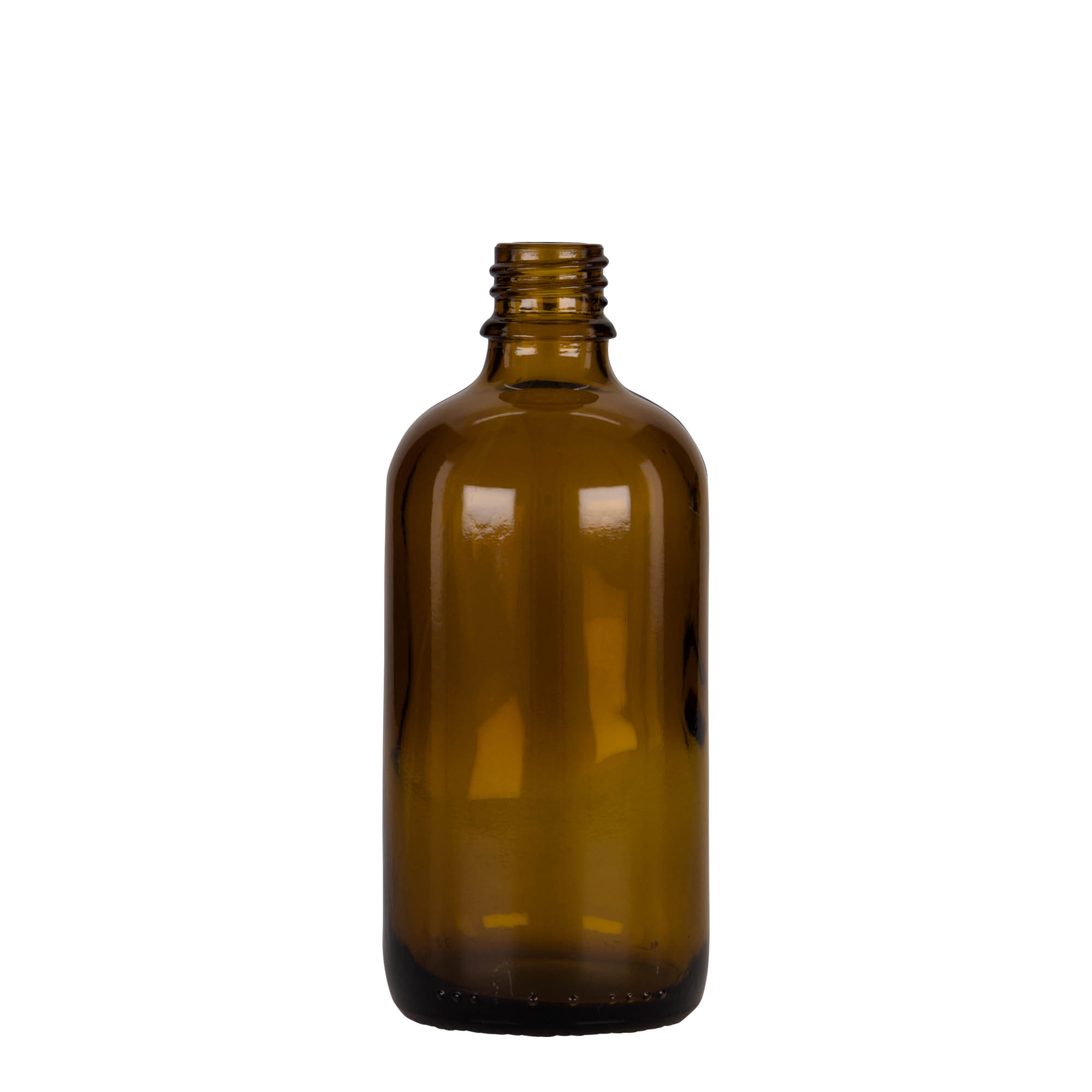 100 ml liekovka s pipetou, sklo, hnedo-čierna, hrdlo: DIN 18