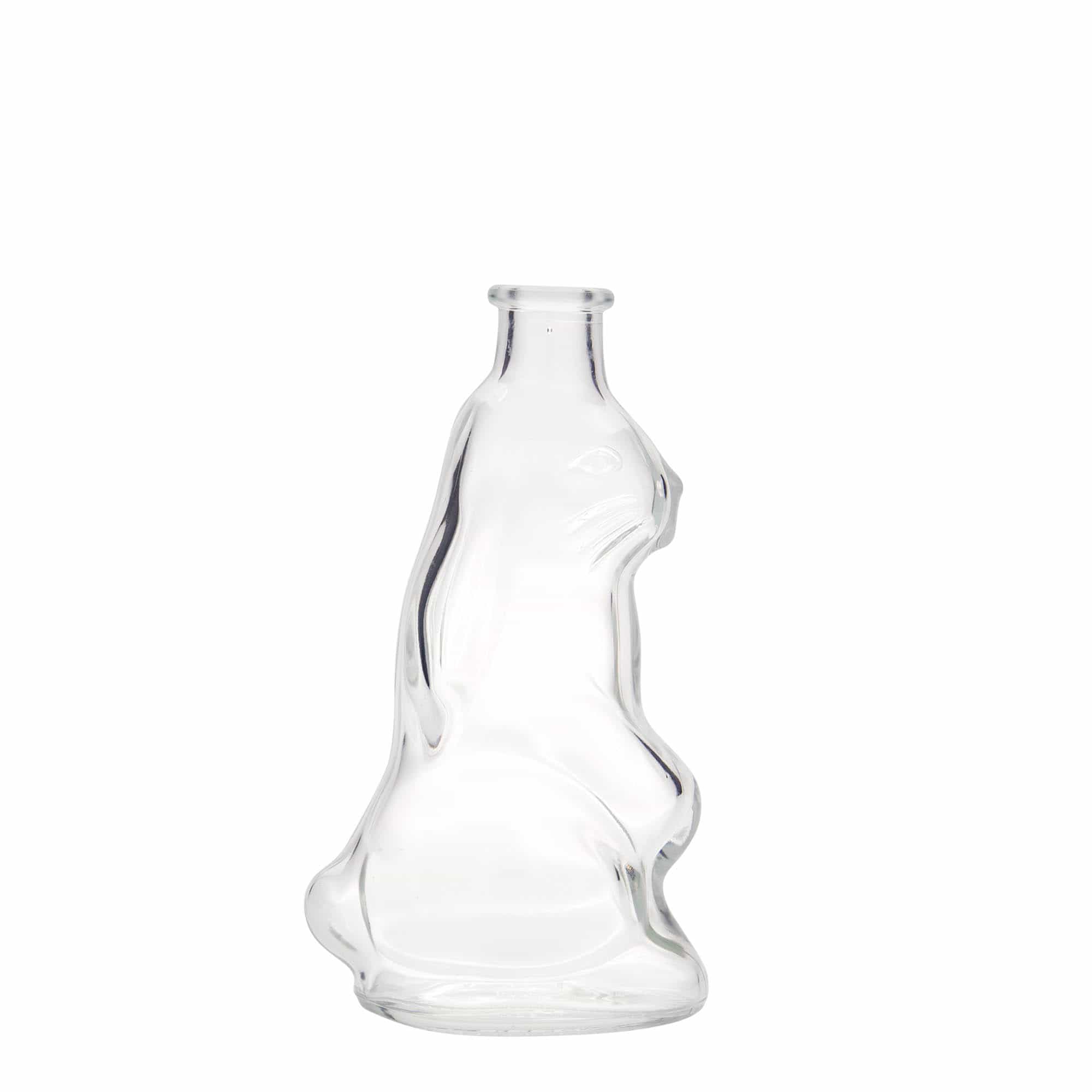 200 ml sklenená fľaša 'Zajac', hrdlo: korok 200 ml sklenená fľaša 'Zajac', hrdlo: korok