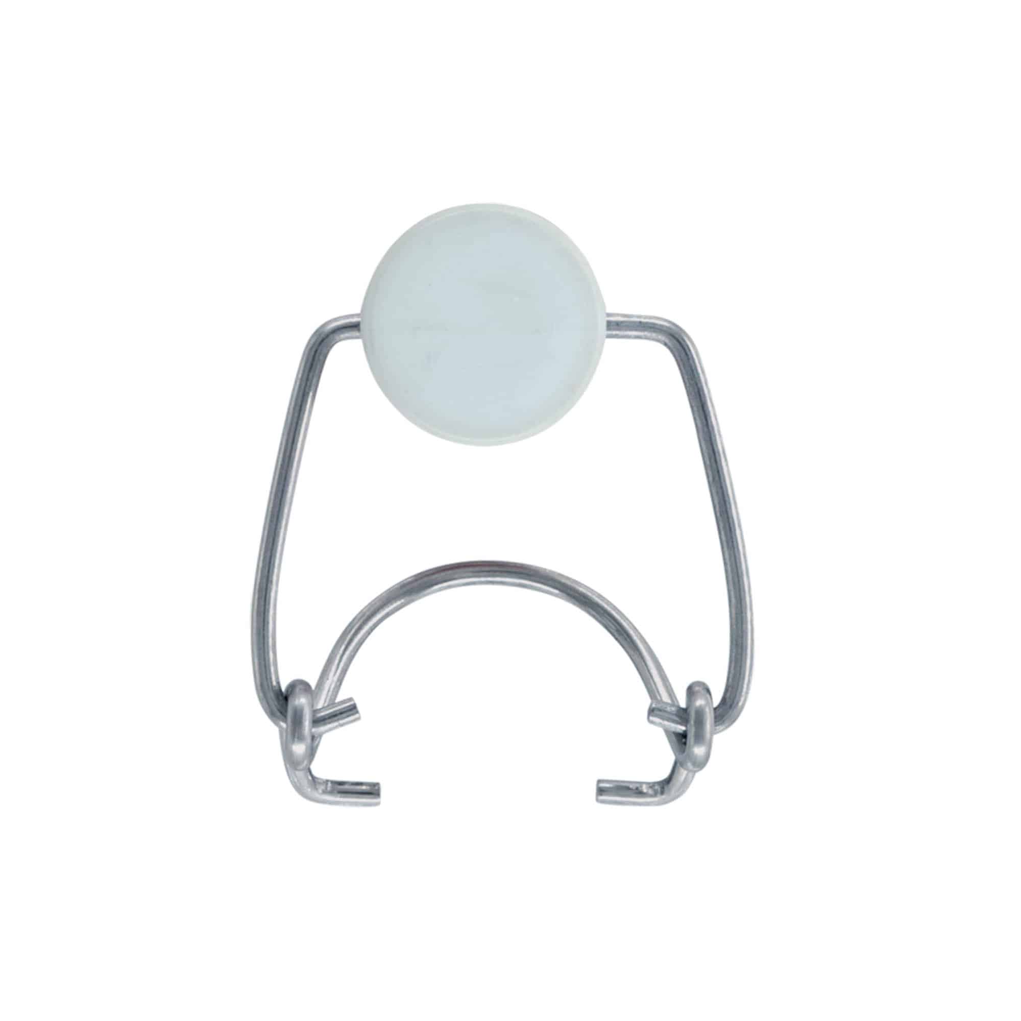 Štandardné zapínanie na gombík #, plast, červeno-biele