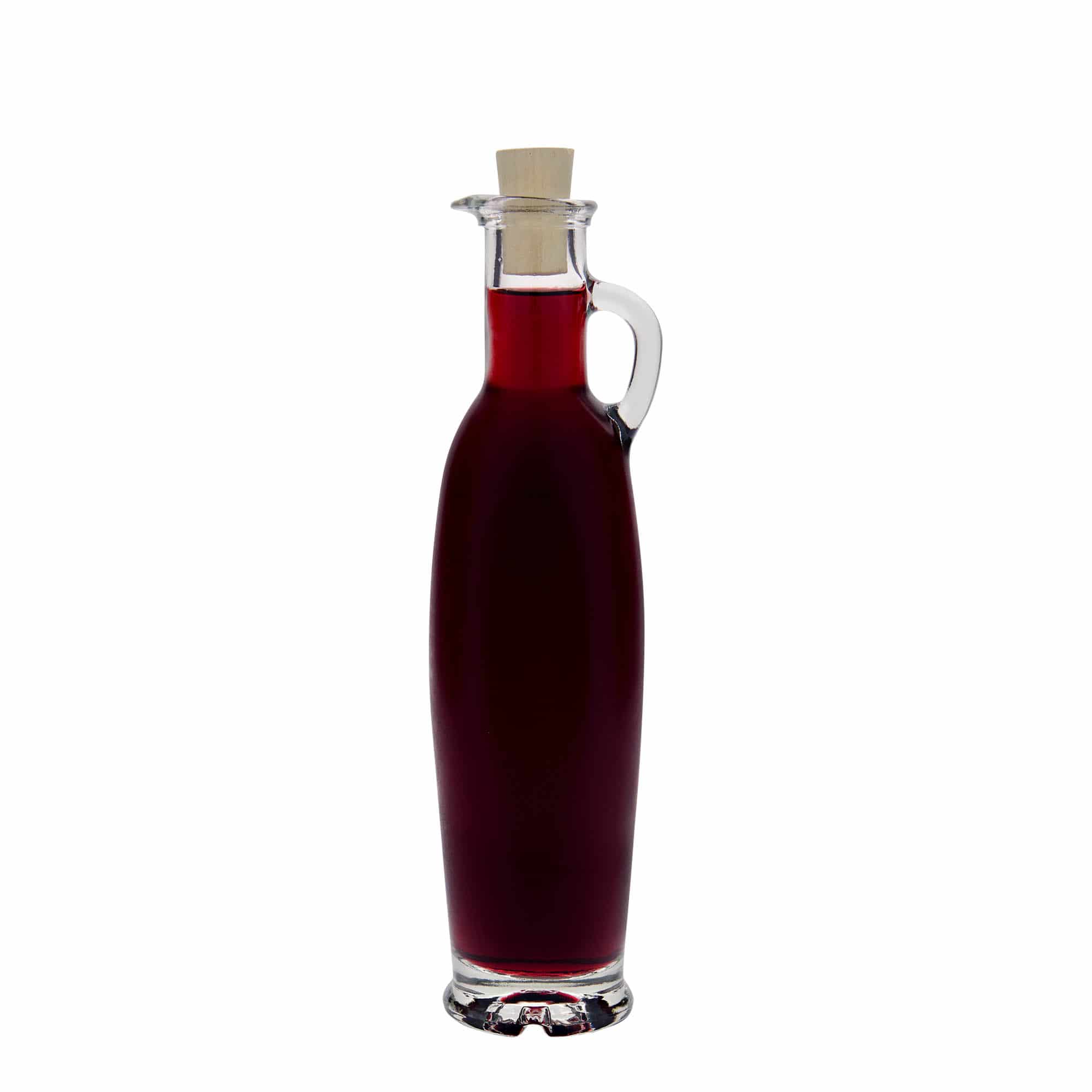 250 ml sklená fľaša „Simona“, hrdlo: korok