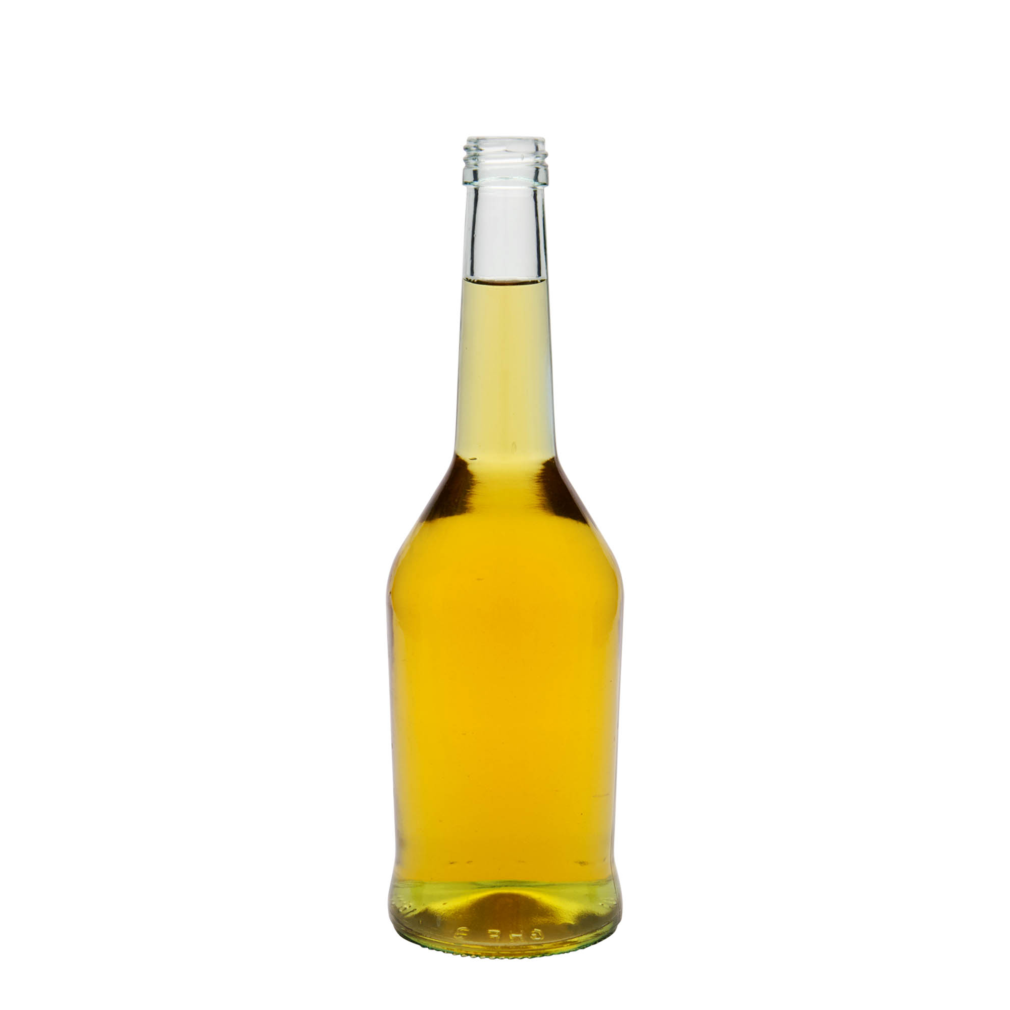 500 ml sklenená fľaša na liehoviny, hrdlo: PP 28