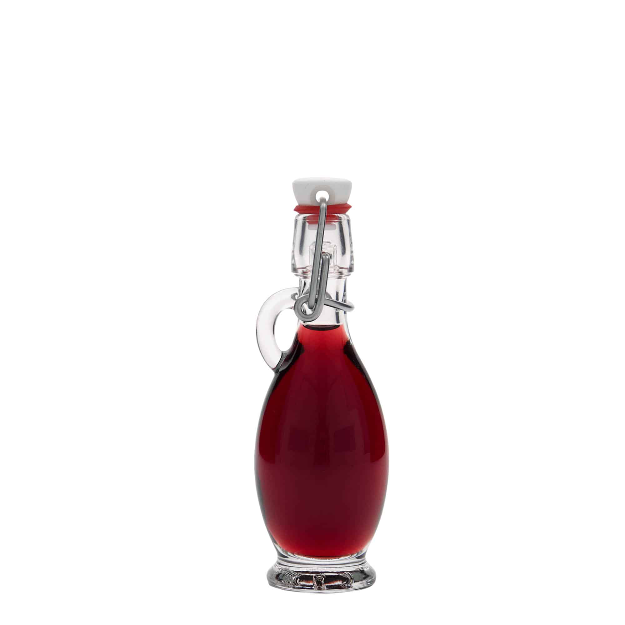 40 ml sklená fľaša „Egizia“, hrdlo: strmeňový uzáver