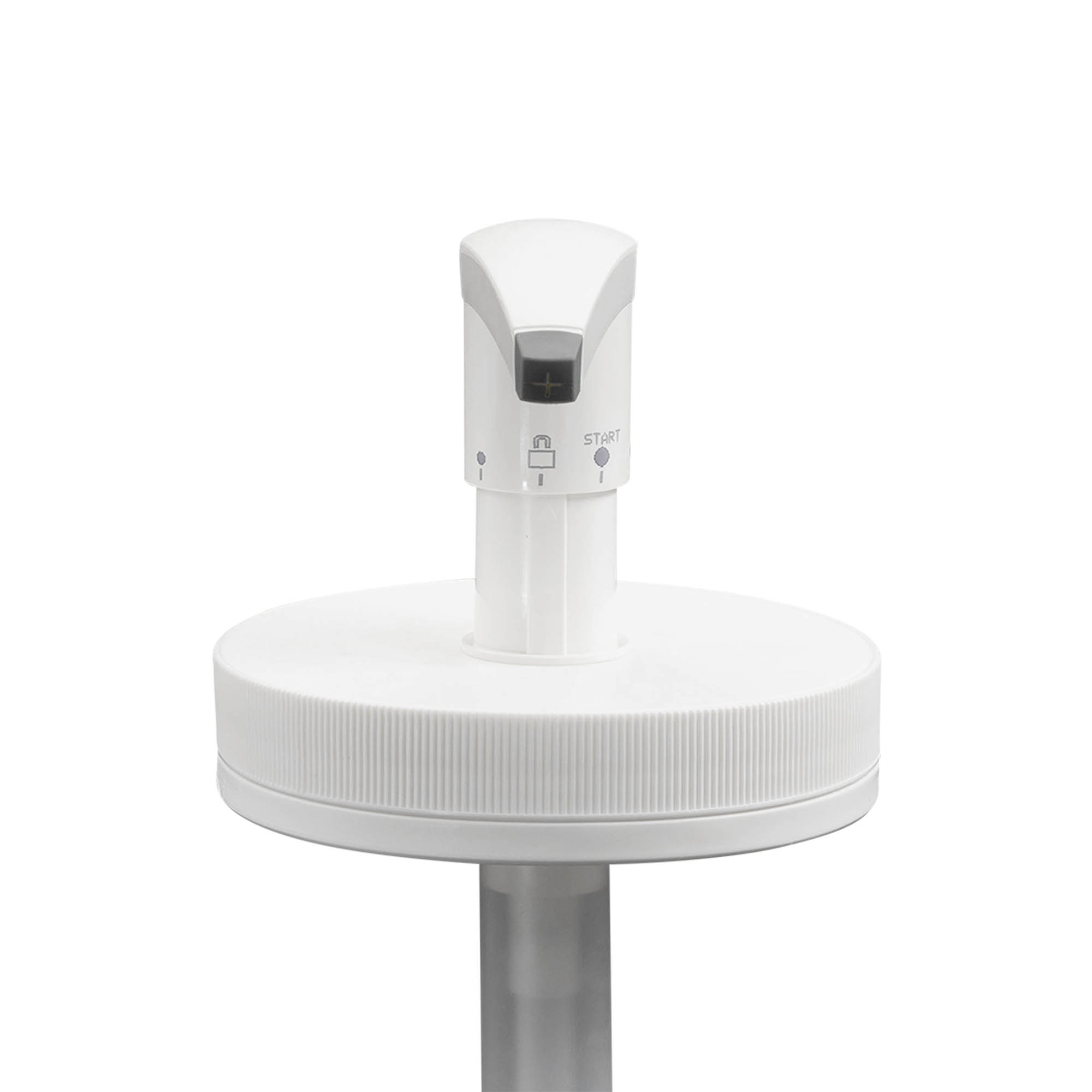 Dávkovacia pumpa pre 1 240 ml „Securibox“, PE-plast, biela, pre hrdlo: skrutkovací uzáver Dávkovacia pumpa pre 1 240 ml „Securibox“, PE-plast, biela, pre hrdlo: skrutkovací uzáver