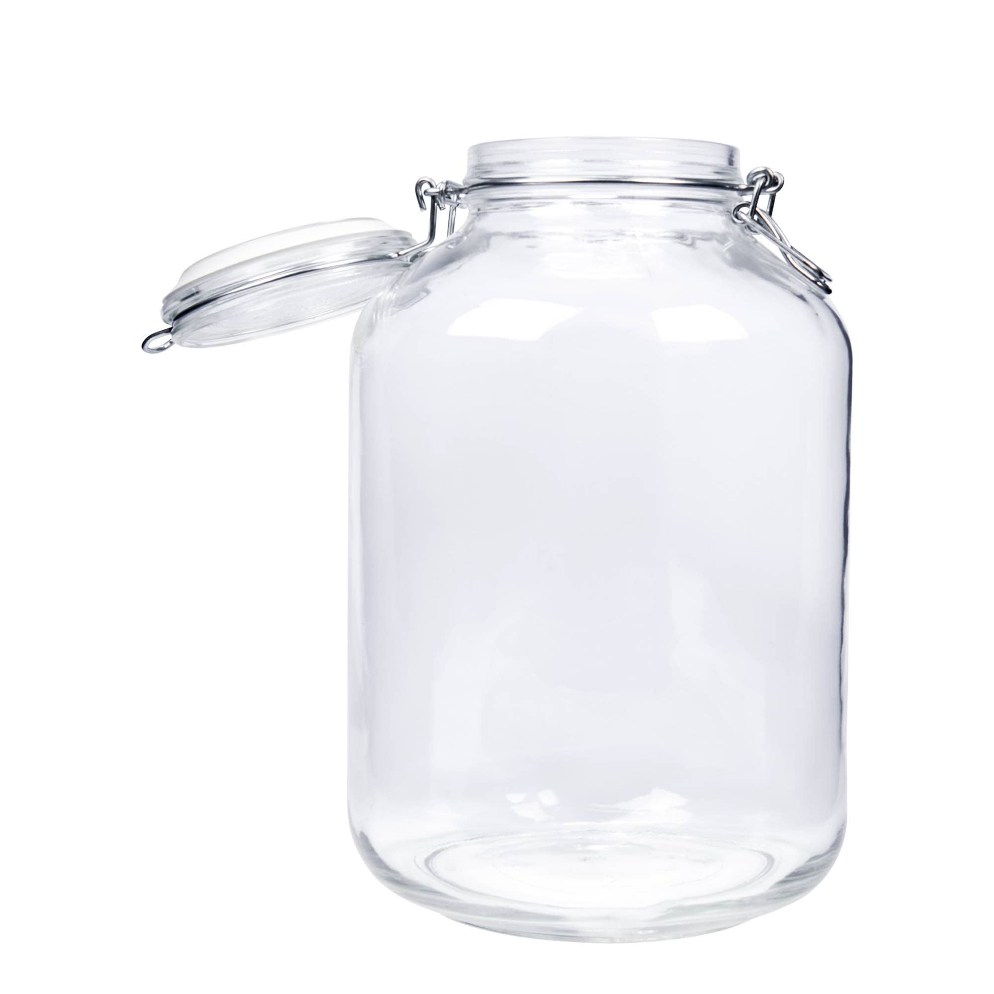 5 000 ml drôtené uzatvárateľné sklo „Fido“, hrdlo: drôtený uzáver