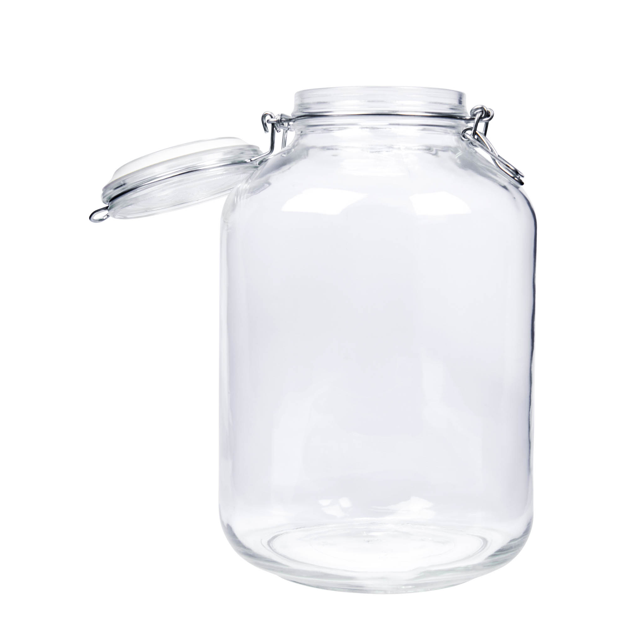 5 000 ml drôtené uzatvárateľné sklo „Fido“, hrdlo: drôtený uzáver