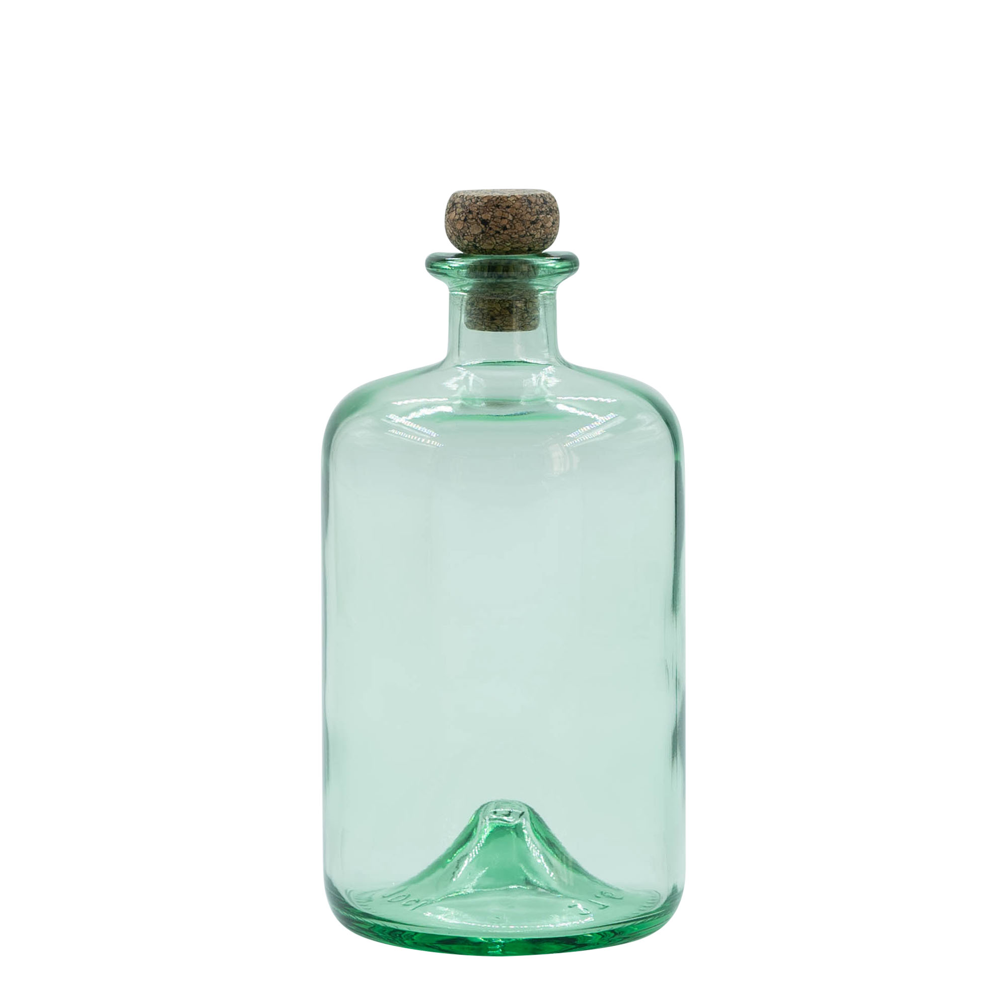 700 ml sklenená fľaša 'Pharma', hrdlo: korok