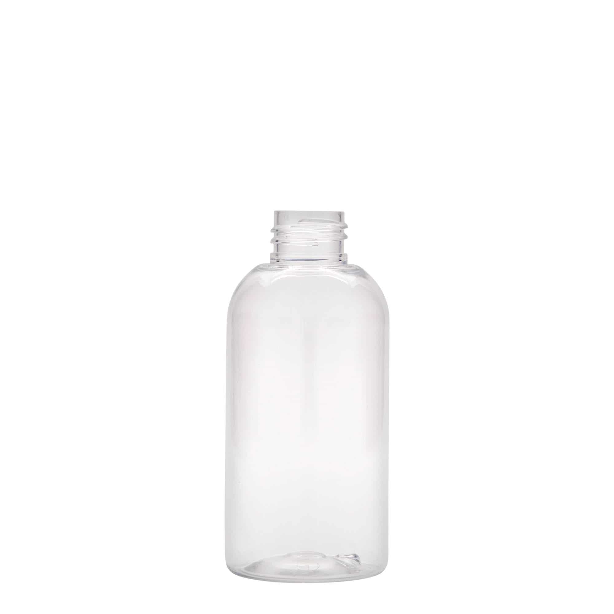 150 ml PET fľaša „Boston“, plast, hrdlo: GPI 24/410 150 ml PET fľaša „Boston“, plast, hrdlo: GPI 24/410