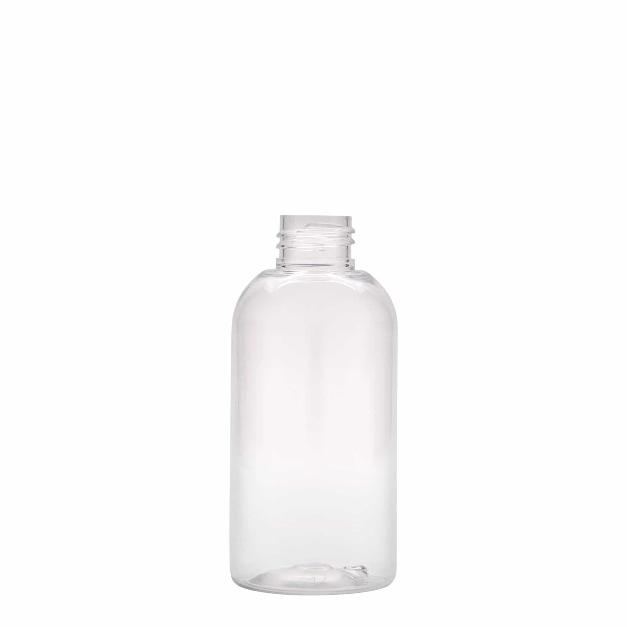 150 ml PET fľaša 'Boston', plast, hrdlo: 24/410