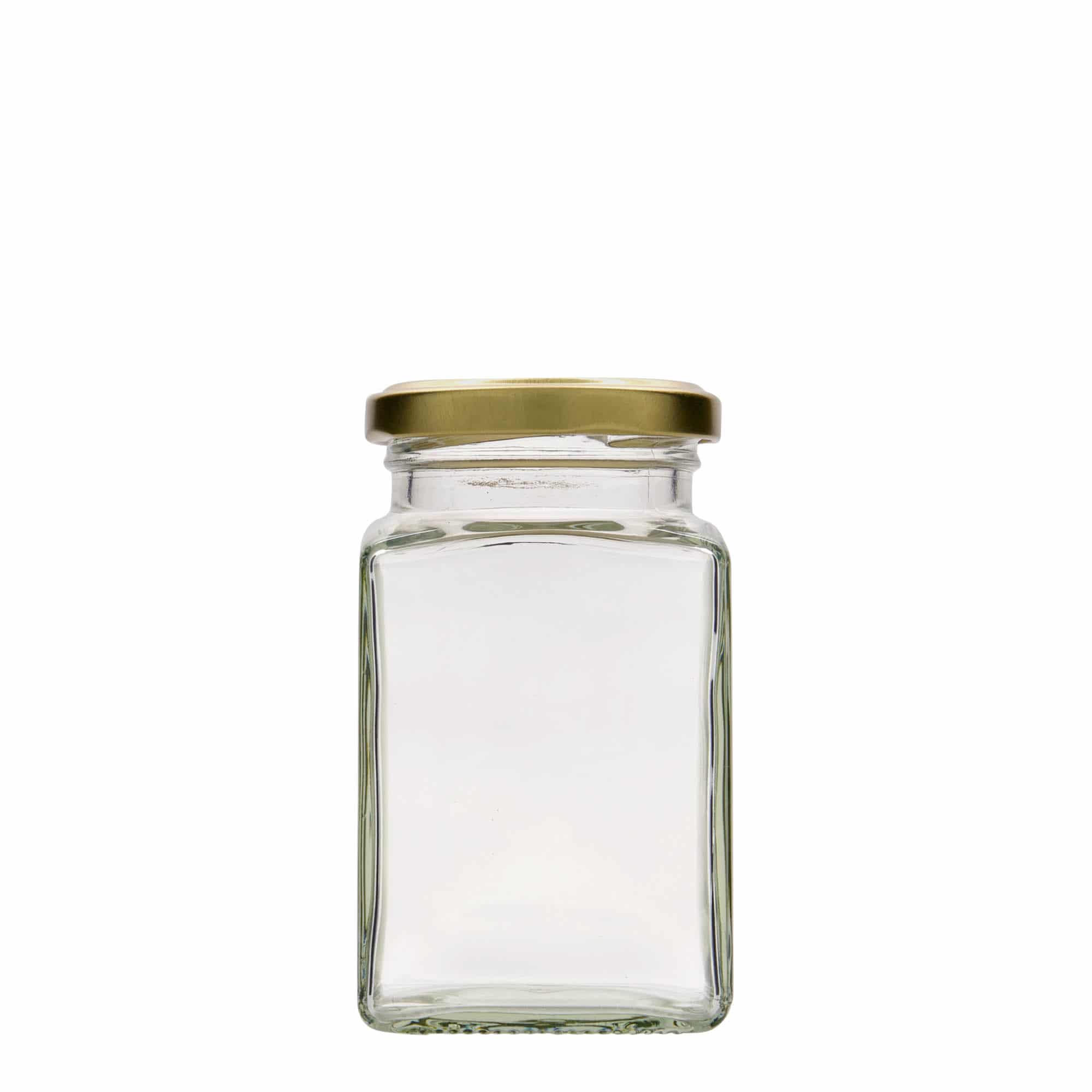 260 ml štvorhranný pohár, hrdlo: twist off (TO 58)