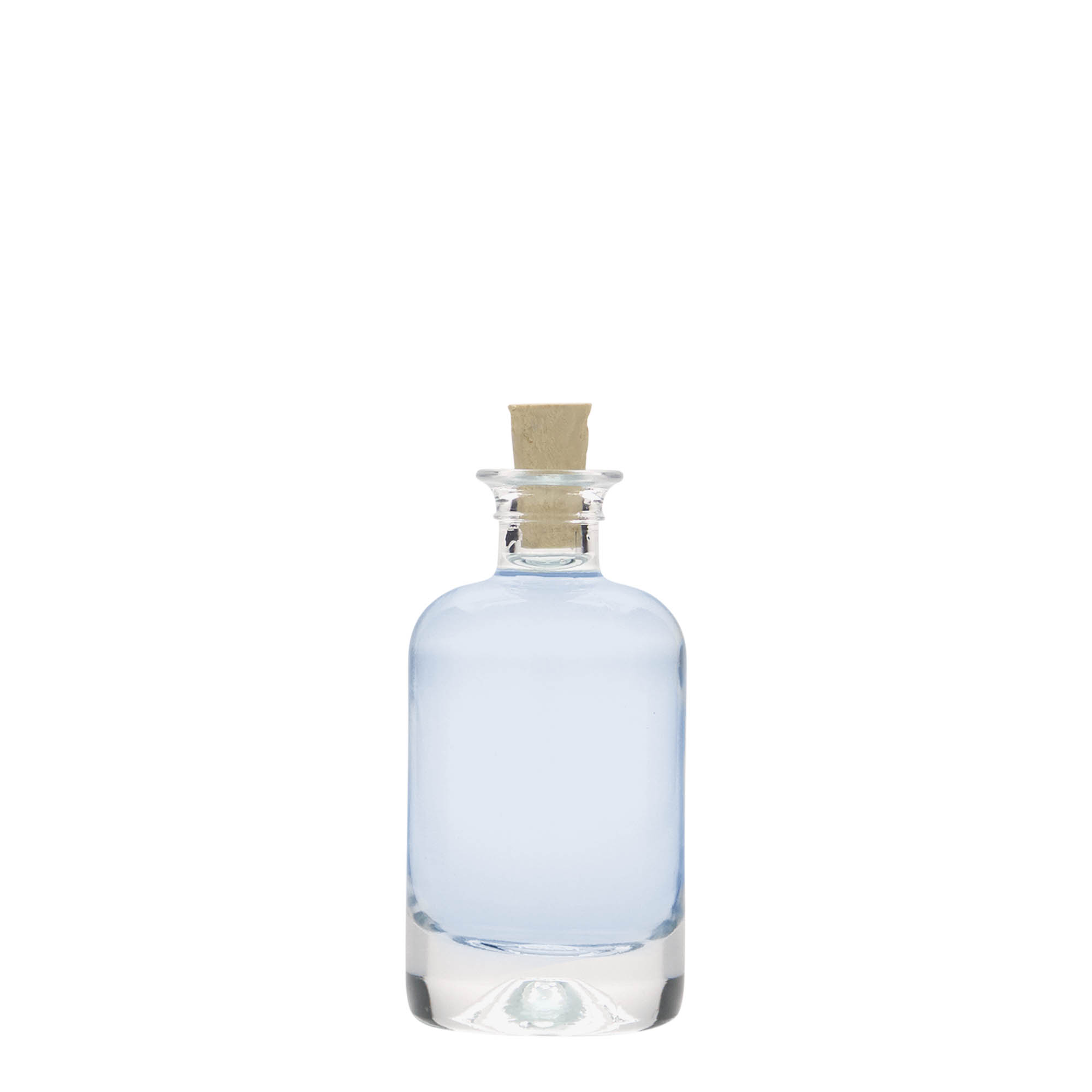 40 ml lekárenská sklenená fľaša, hrdlo: korok