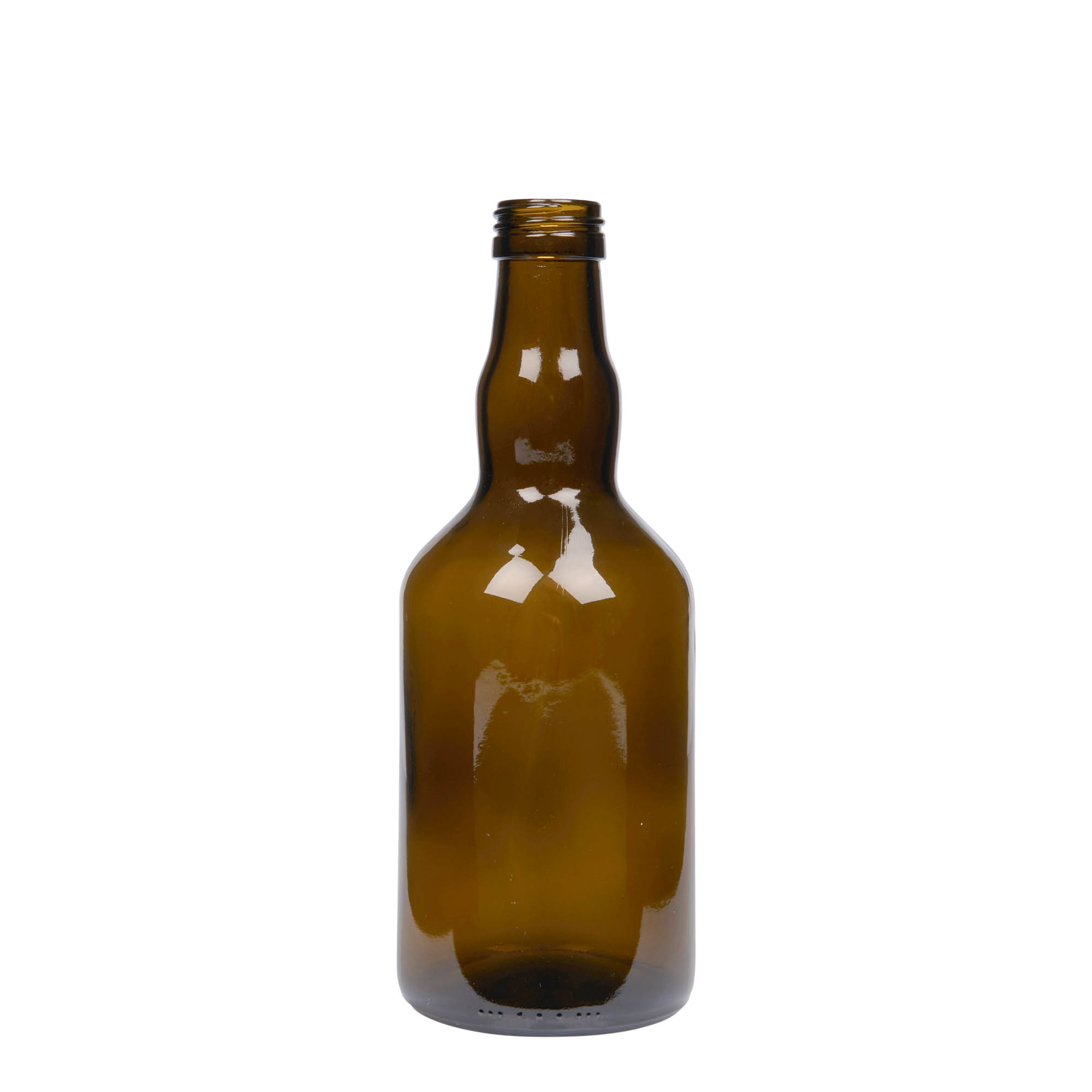 500 ml sklenená fľaša 'Olona', antikzelená, hrdlo: PP 31,5 500 ml sklenená fľaša 'Olona', antikzelená, hrdlo: PP 31,5