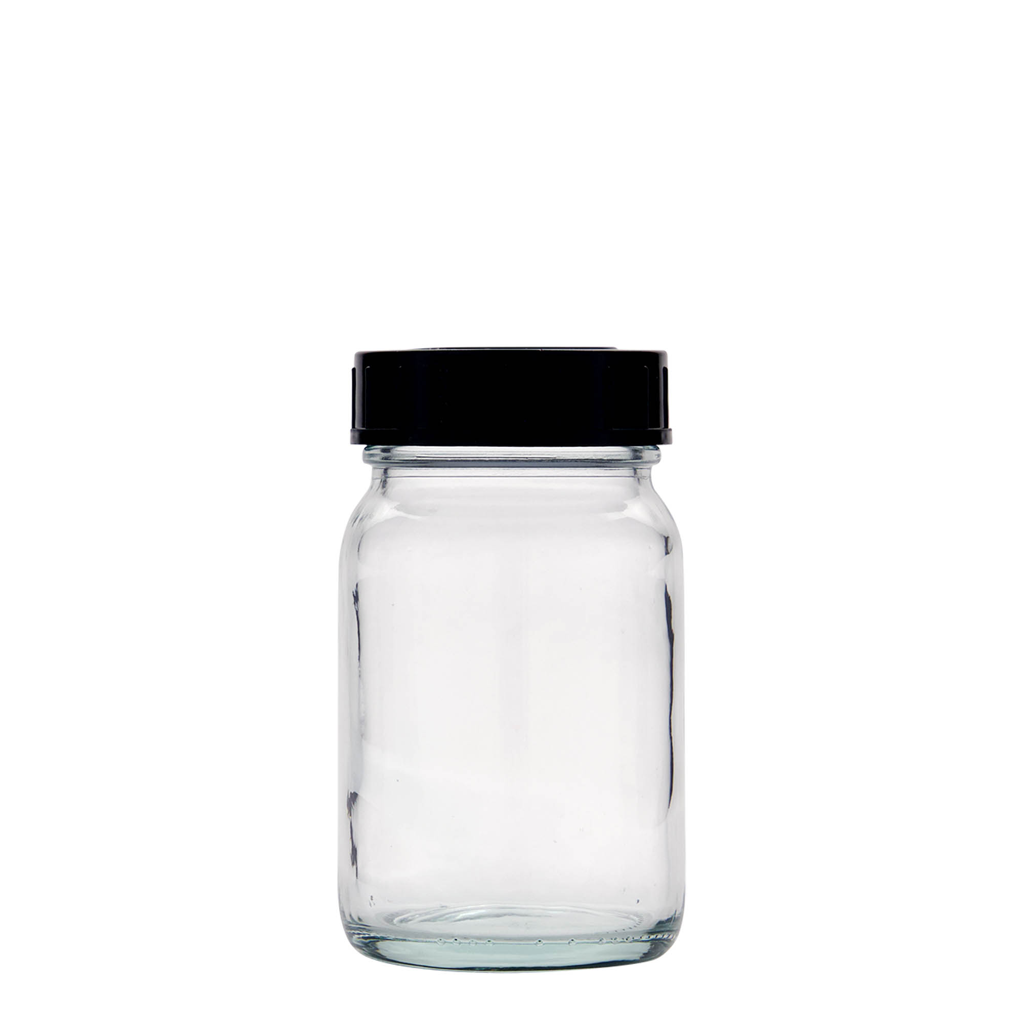 200 ml širokouhlové sklo, hrdlo: DIN 55