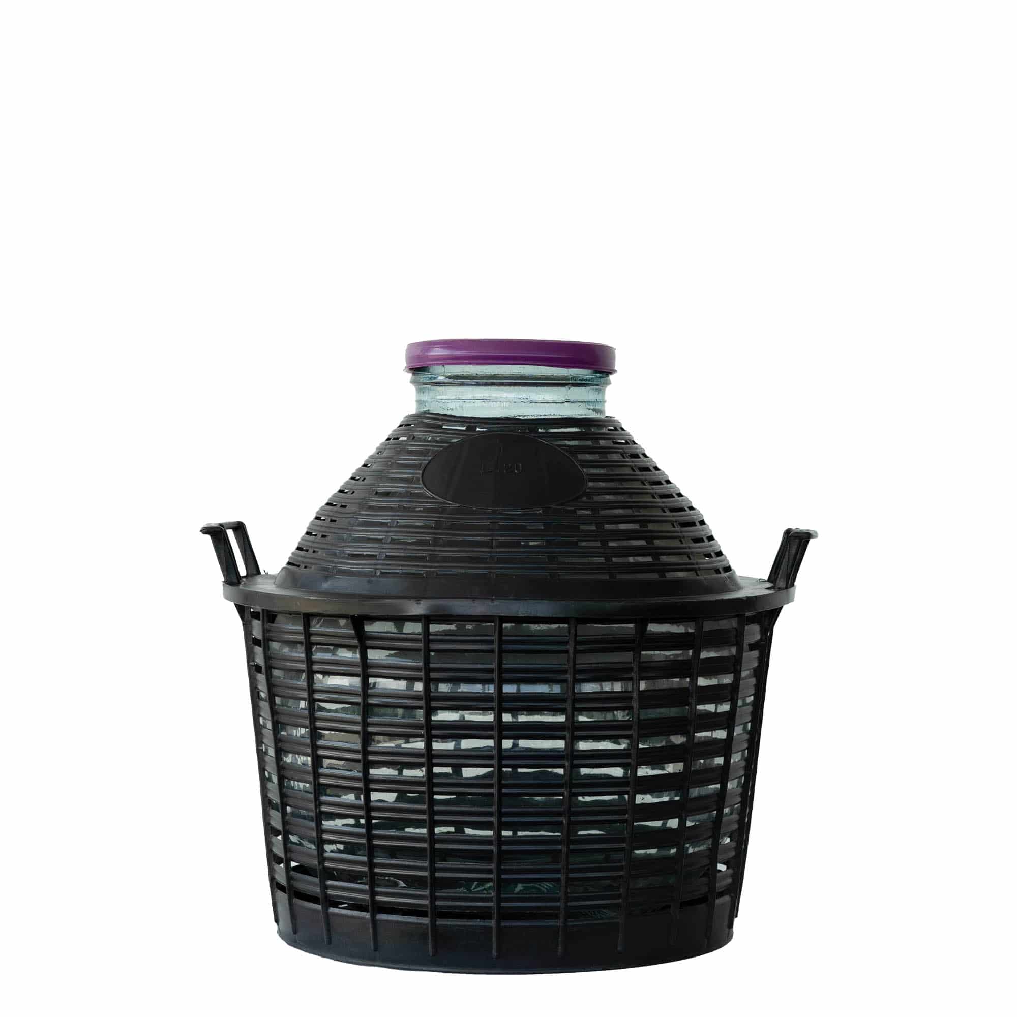 20 l balónová fľaša s širokým hrdlom, sklo, uzáver: skrutkovací 20 l balónová fľaša s širokým hrdlom, sklo, uzáver: skrutkovací