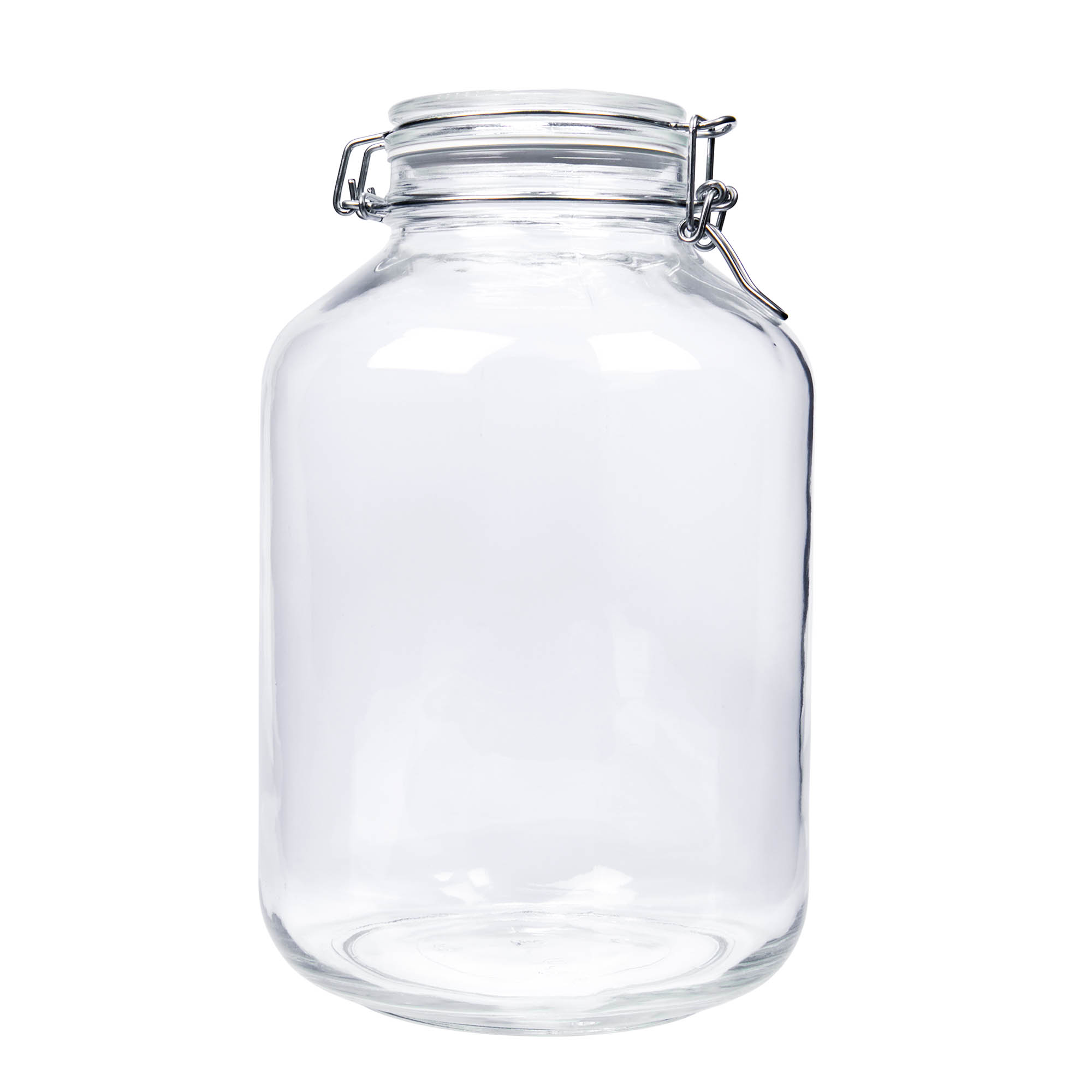 5 000 ml drôtené uzatvárateľné sklo „Fido“, hrdlo: drôtený uzáver
