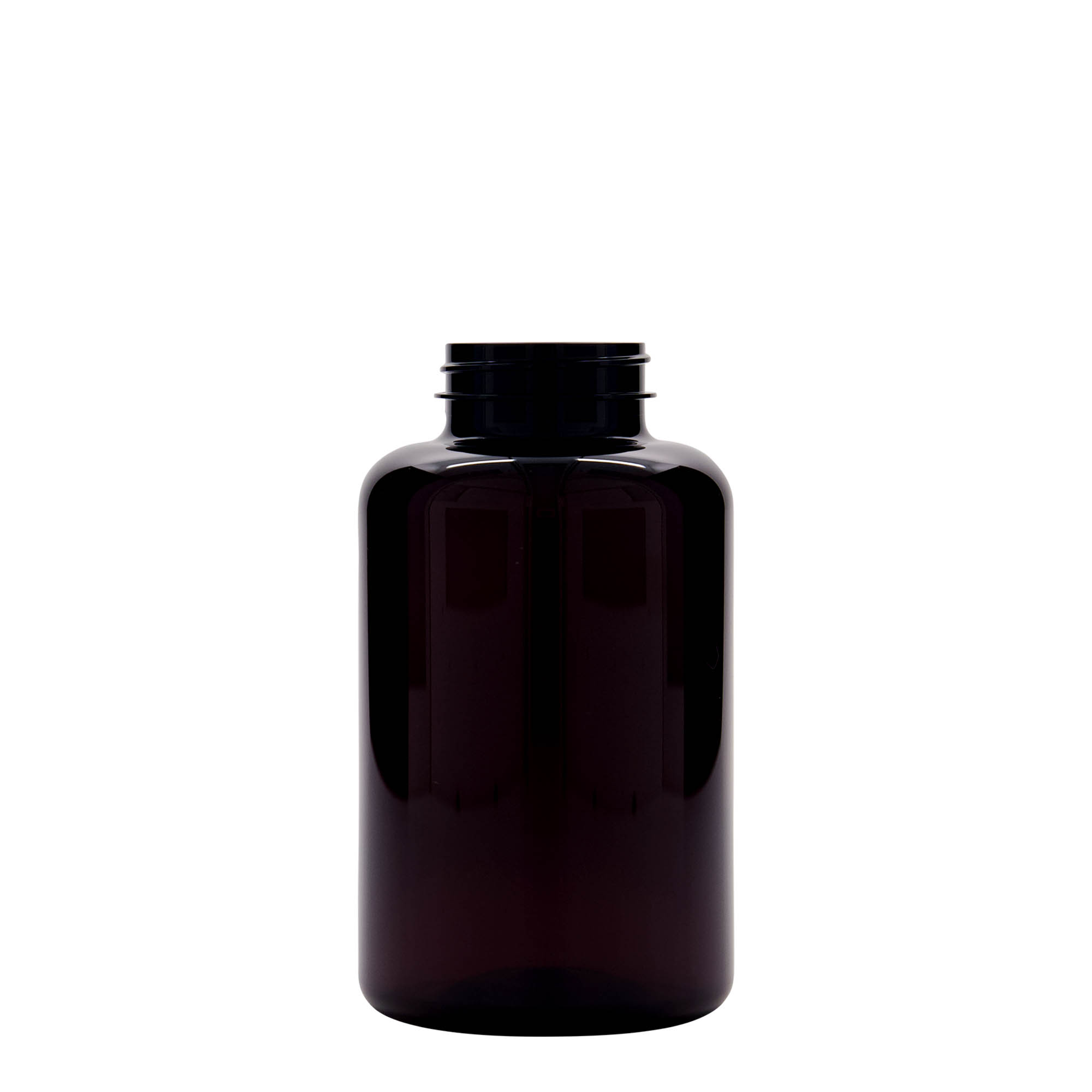 500 ml PET-fľaša, plast, hnedá, hrdlo: 45/400 500 ml PET-fľaša, plast, hnedá, hrdlo: 45/400