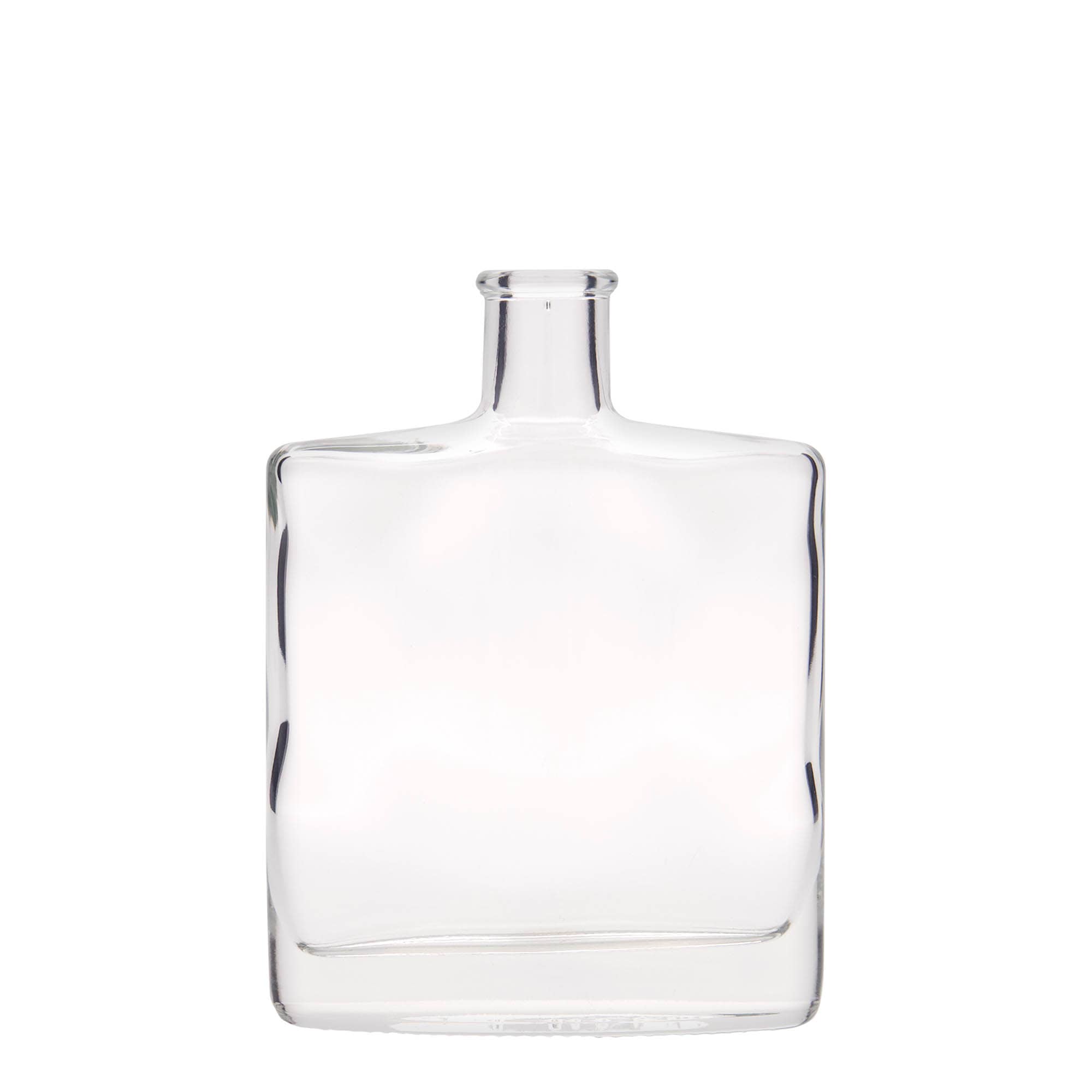 350 ml sklená fľaša „Zorbas“, oválna, hrdlo: korok