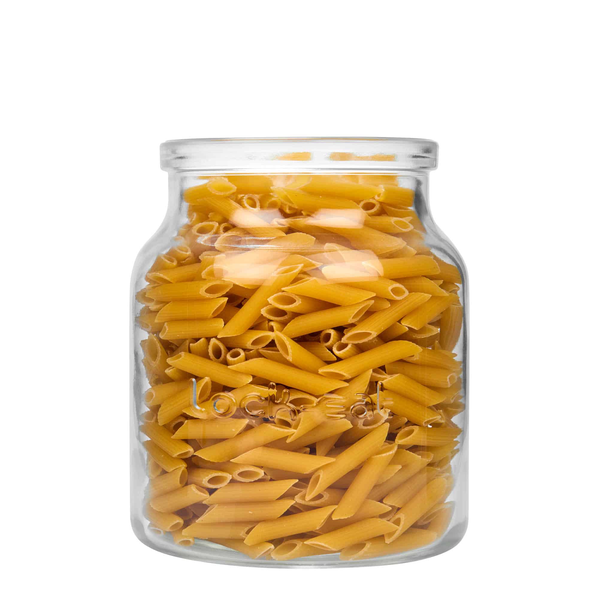2 000 ml pohár so strmeňovým uzáverom „Lock-Eat“, hrdlo: strmeňový uzáver