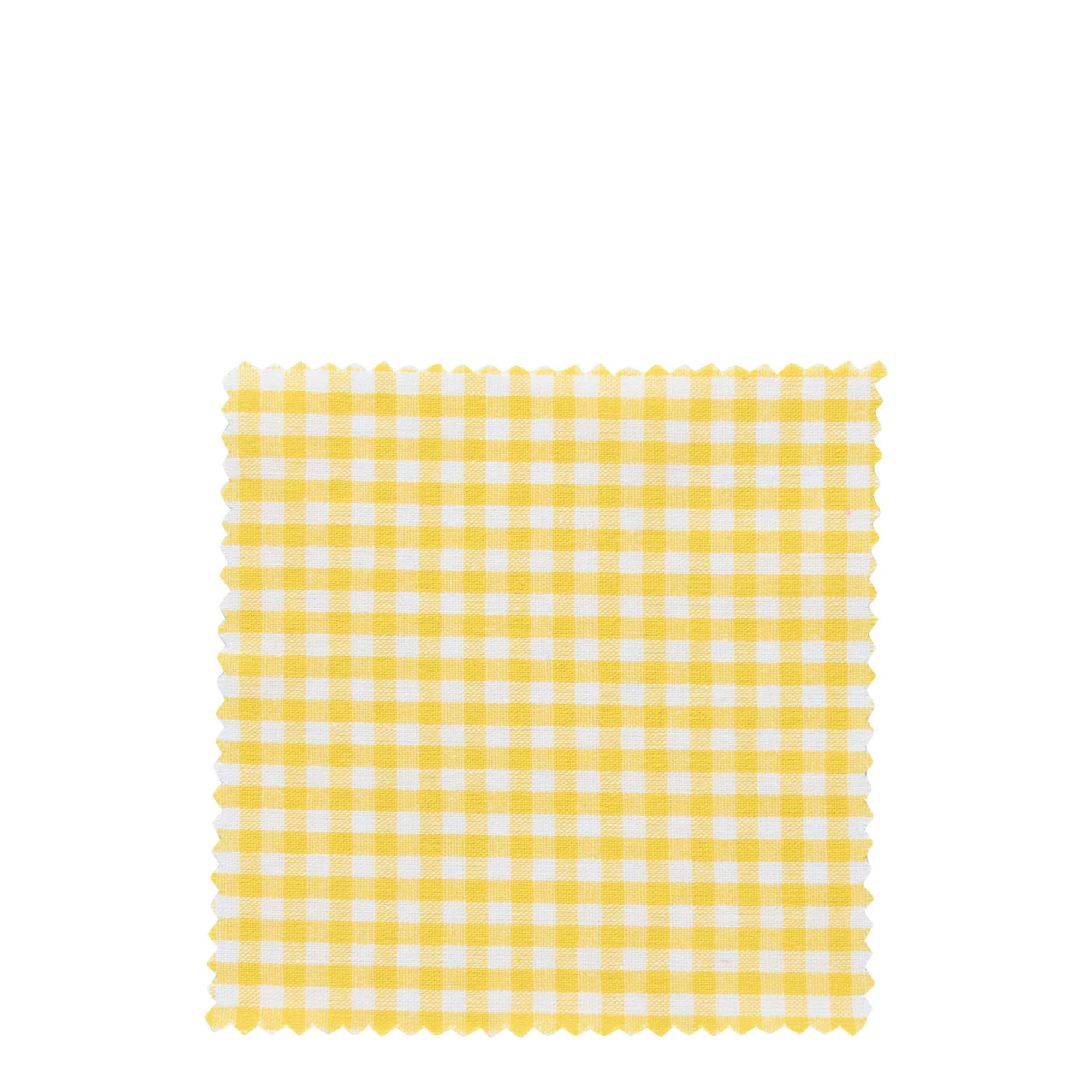 Kockované látkové prestieranie 12x12, štvorcové, textilné, žlté, hrdlo: TO38-TO53