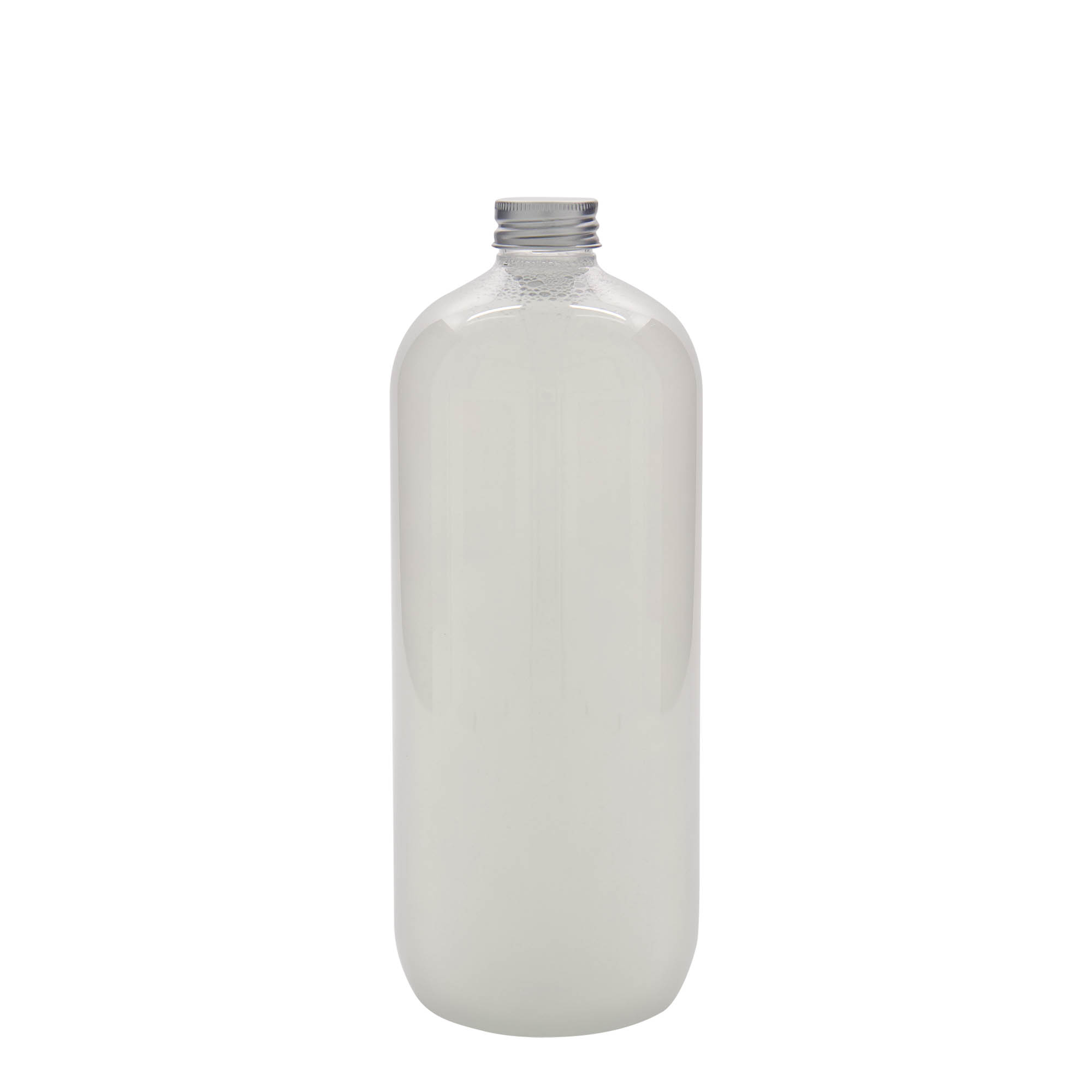 1 000 ml PET fľaša 'Boston', plast, hrdlo: 28/410 1 000 ml PET fľaša 'Boston', plast, hrdlo: 28/410