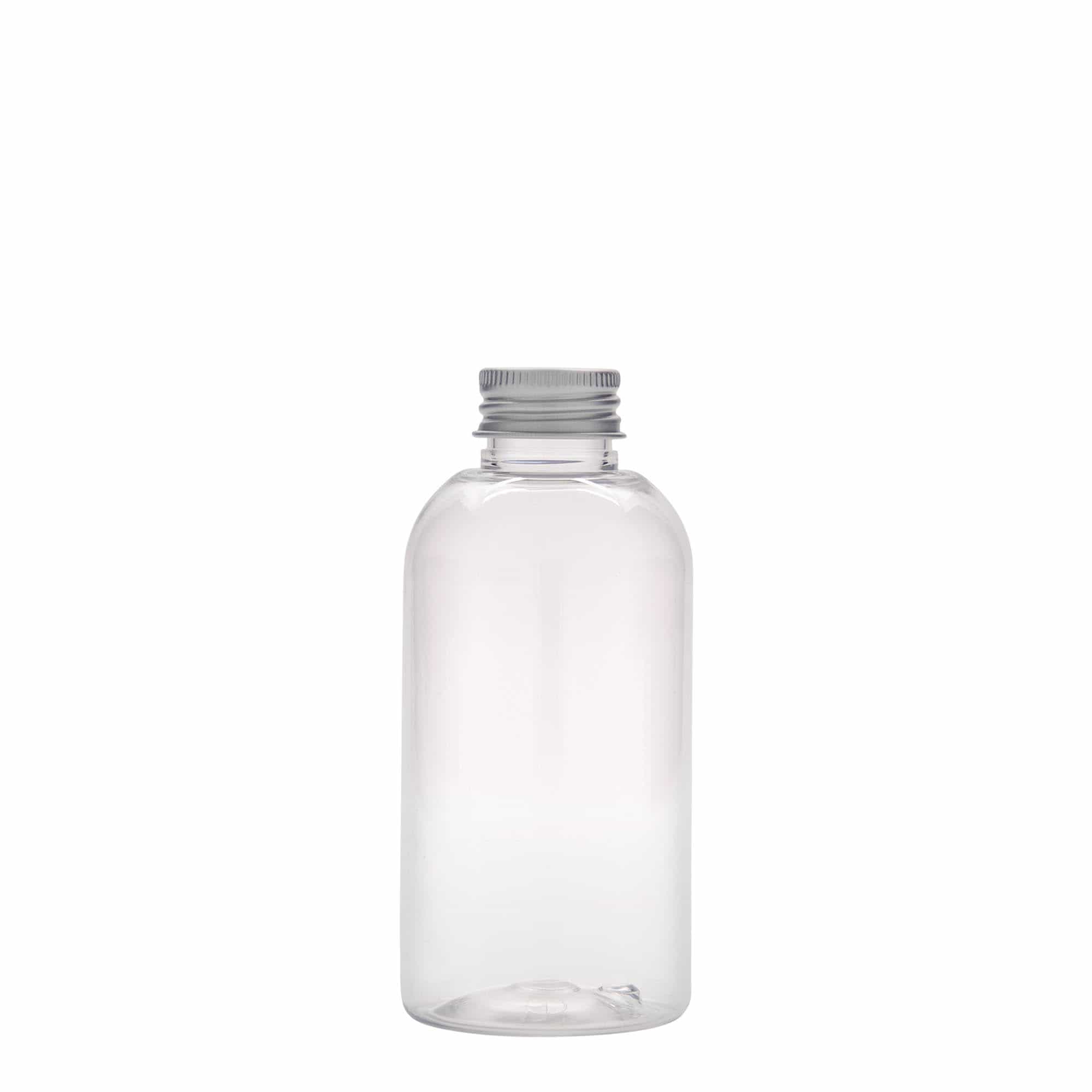 150 ml PET fľaša 'Boston', plast, hrdlo: 24/410
