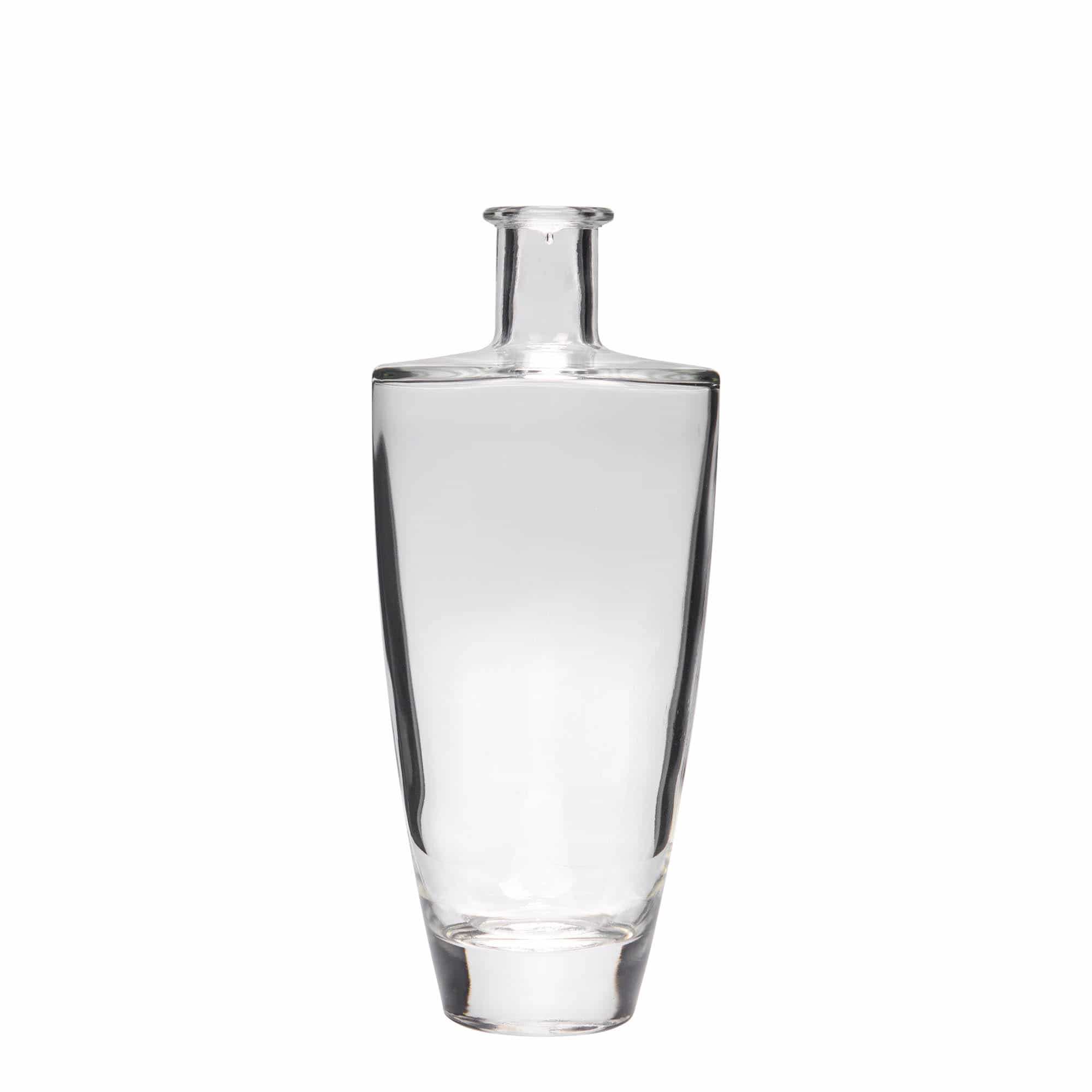 500 ml sklená fľaša „Vanessa“, oválna, hrdlo: korok 500 ml sklená fľaša „Vanessa“, oválna, hrdlo: korok