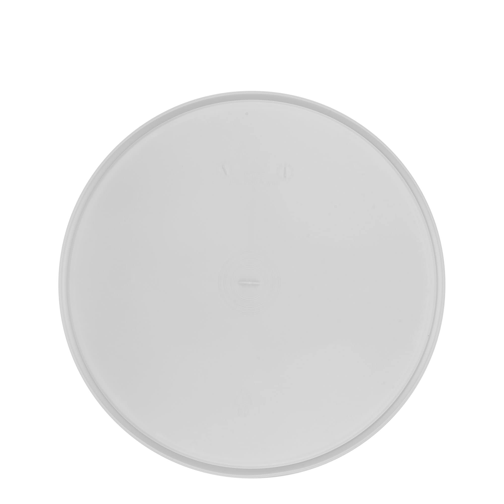 Veko pre 20 l vedierko, PP plast, biela farba