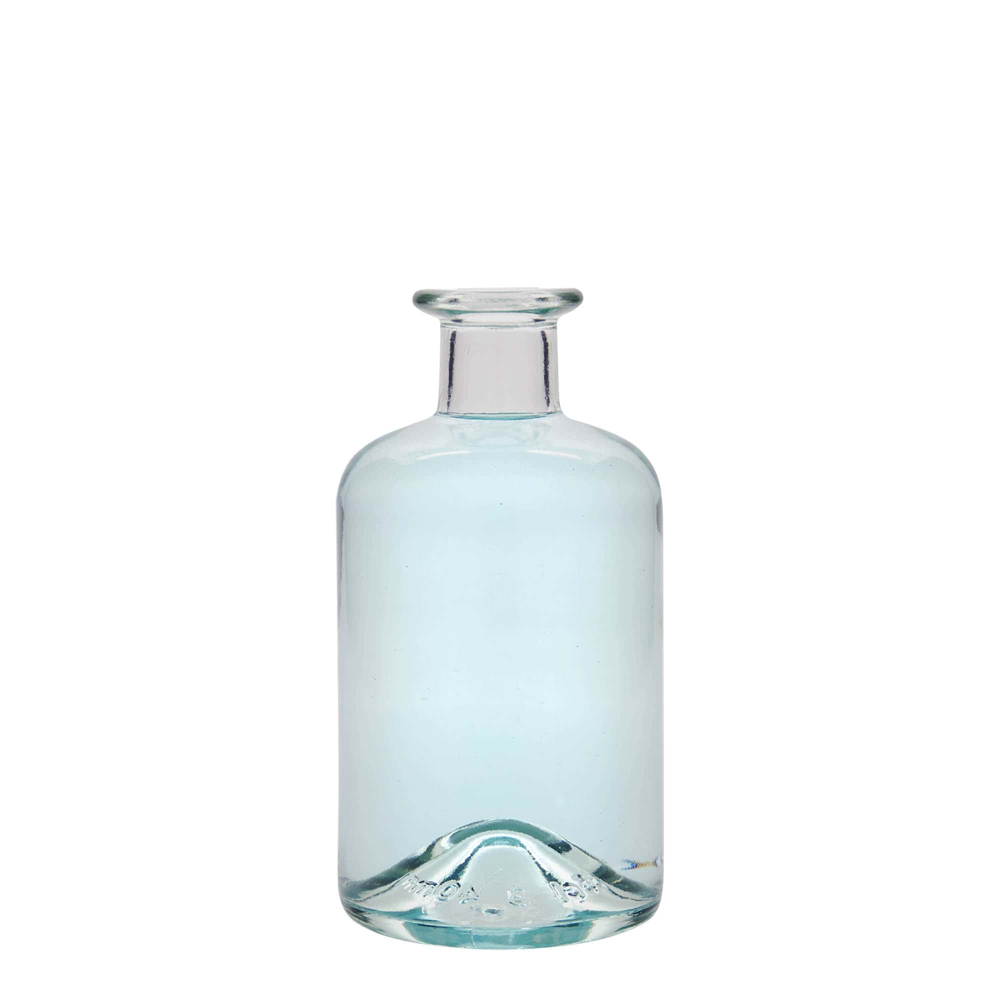 350 ml lekárnická sklenená fľaša, hrdlo: korok