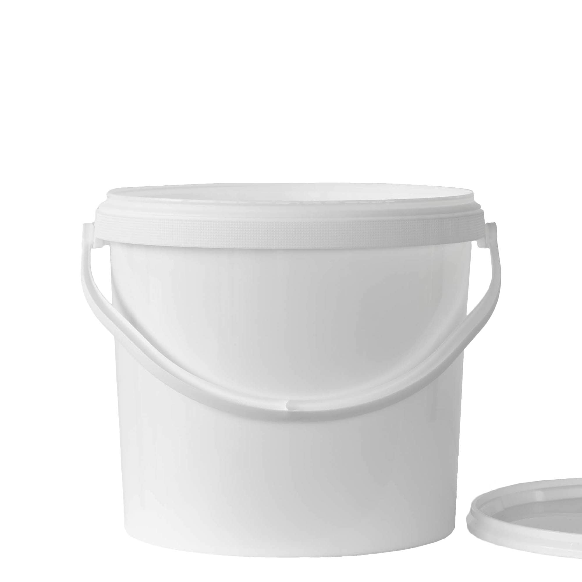 12,5 l vedierko, PP-plast, biele