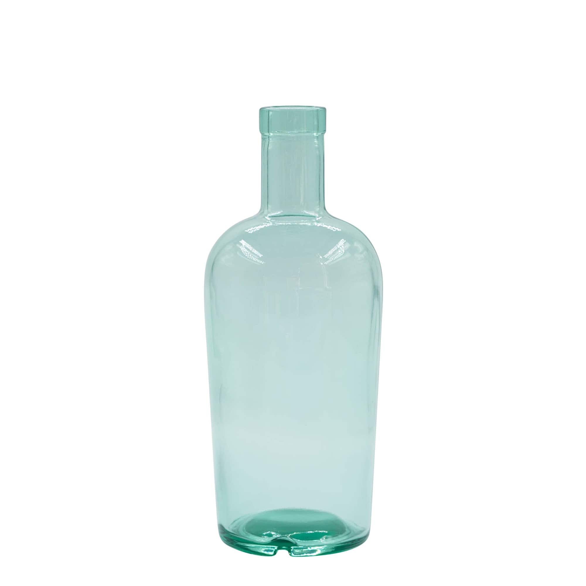 700 ml sklenená fľaša 'Teo Light', hrdlo: korkové