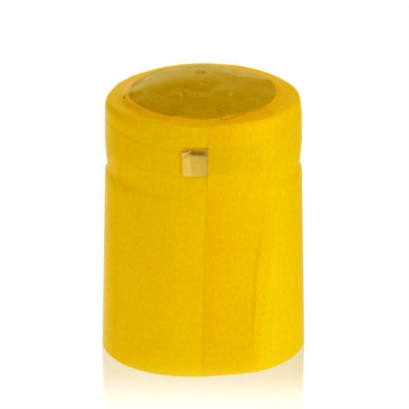 Zmršťovacia kapsula 32x41, PVC-plast, žltá Zmršťovacia kapsula 32x41, PVC-plast, žltá
