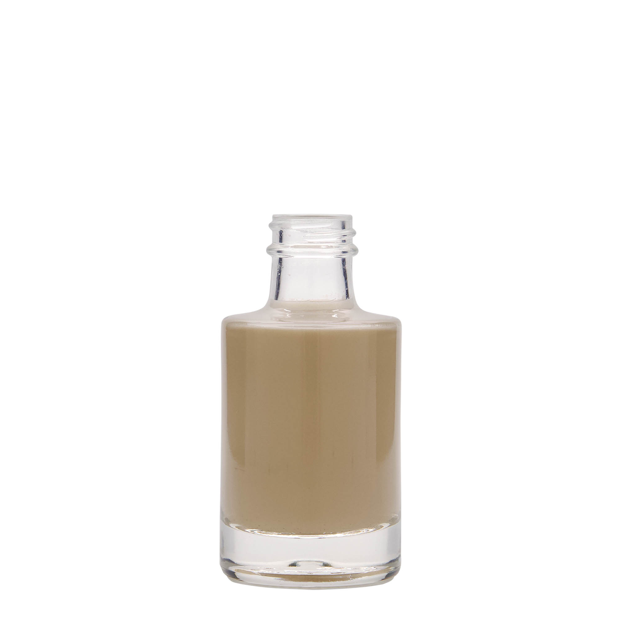 100 ml sklenená fľaša 'Aventura', hrdlo: GPI 28 100 ml sklenená fľaša 'Aventura', hrdlo: GPI 28