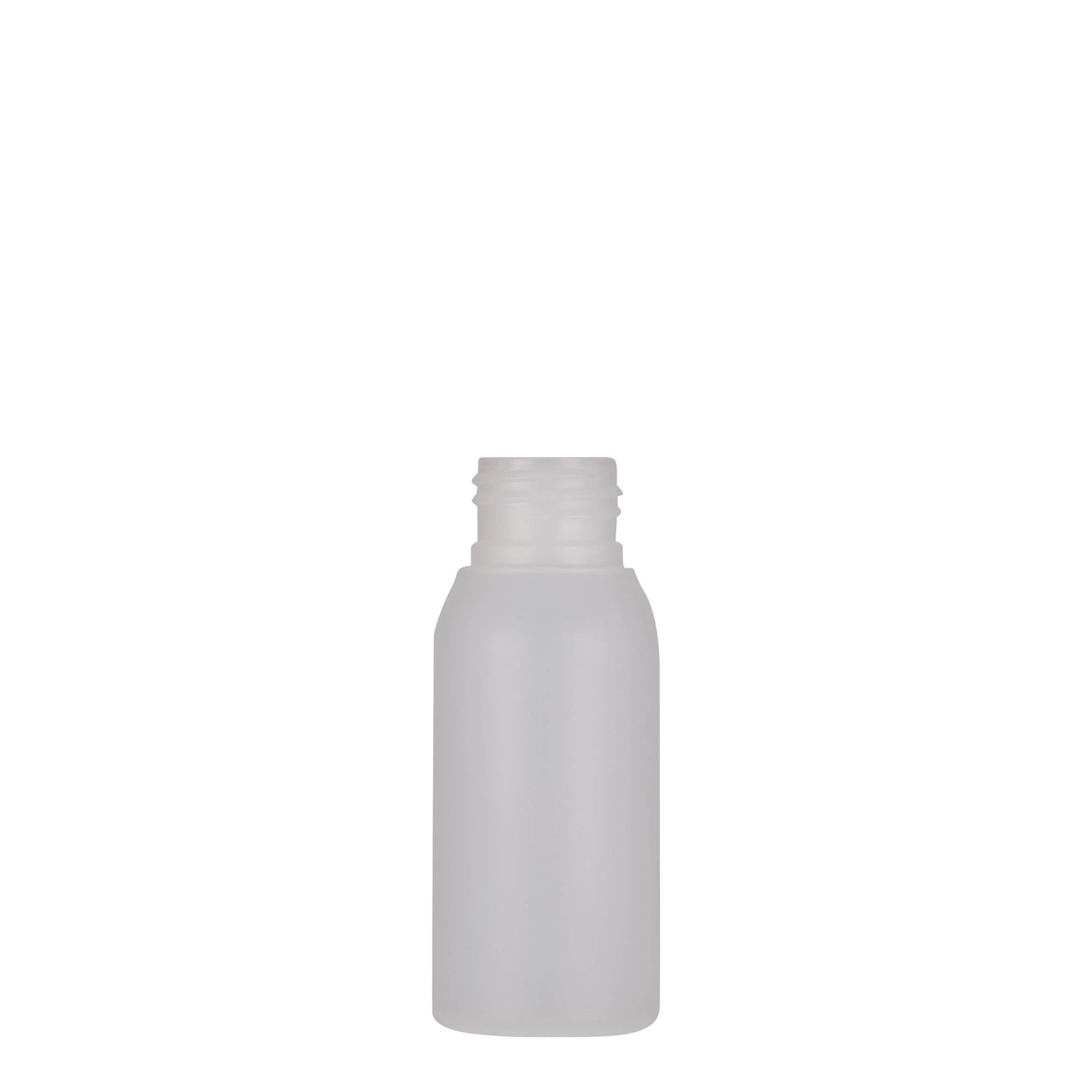 50 ml plastová fľaša 'Tuffy', HDPE, prírodná, hrdlo: 24/410 50 ml plastová fľaša 'Tuffy', HDPE, prírodná, hrdlo: 24/410