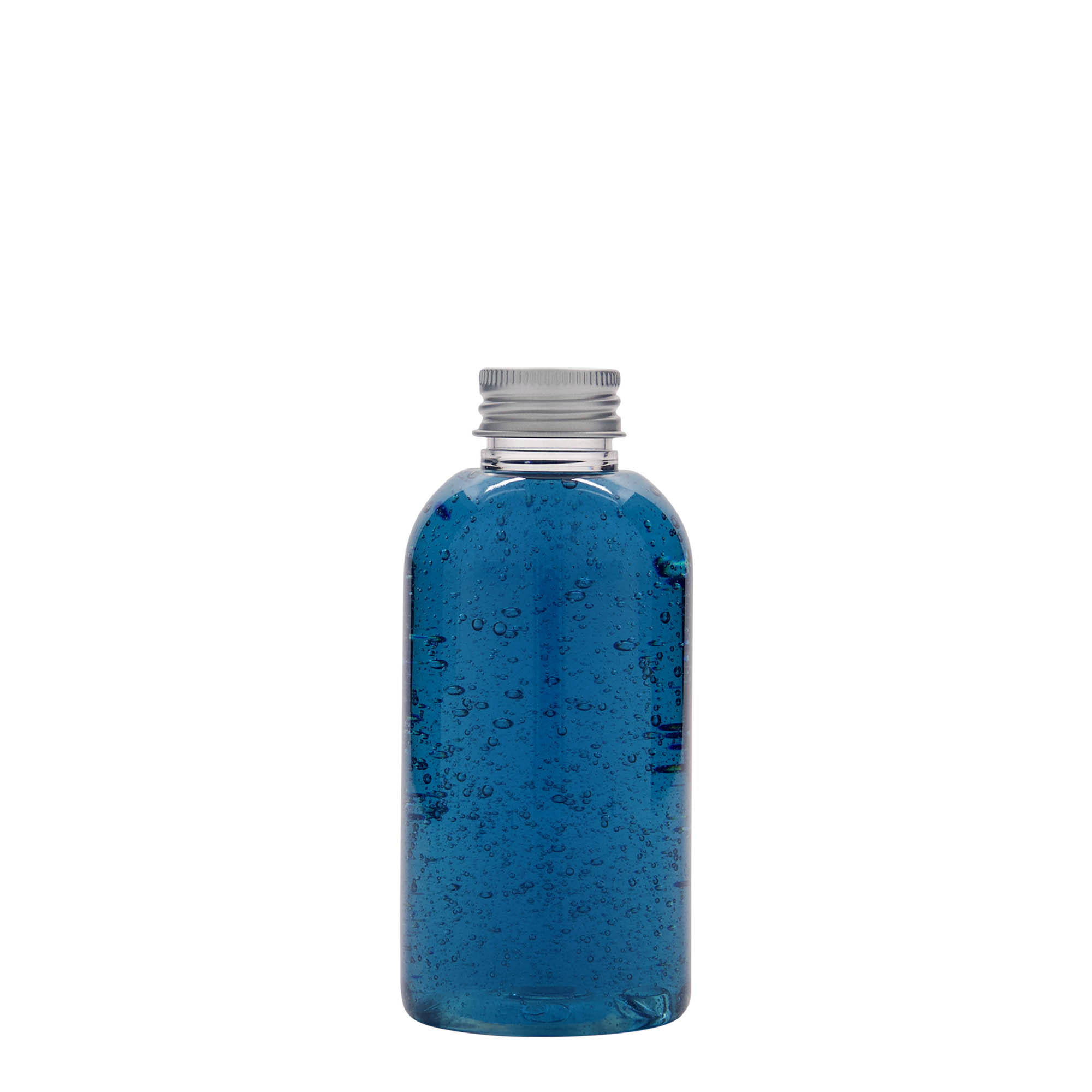 150 ml PET fľaša 'Boston', plast, hrdlo: 24/410