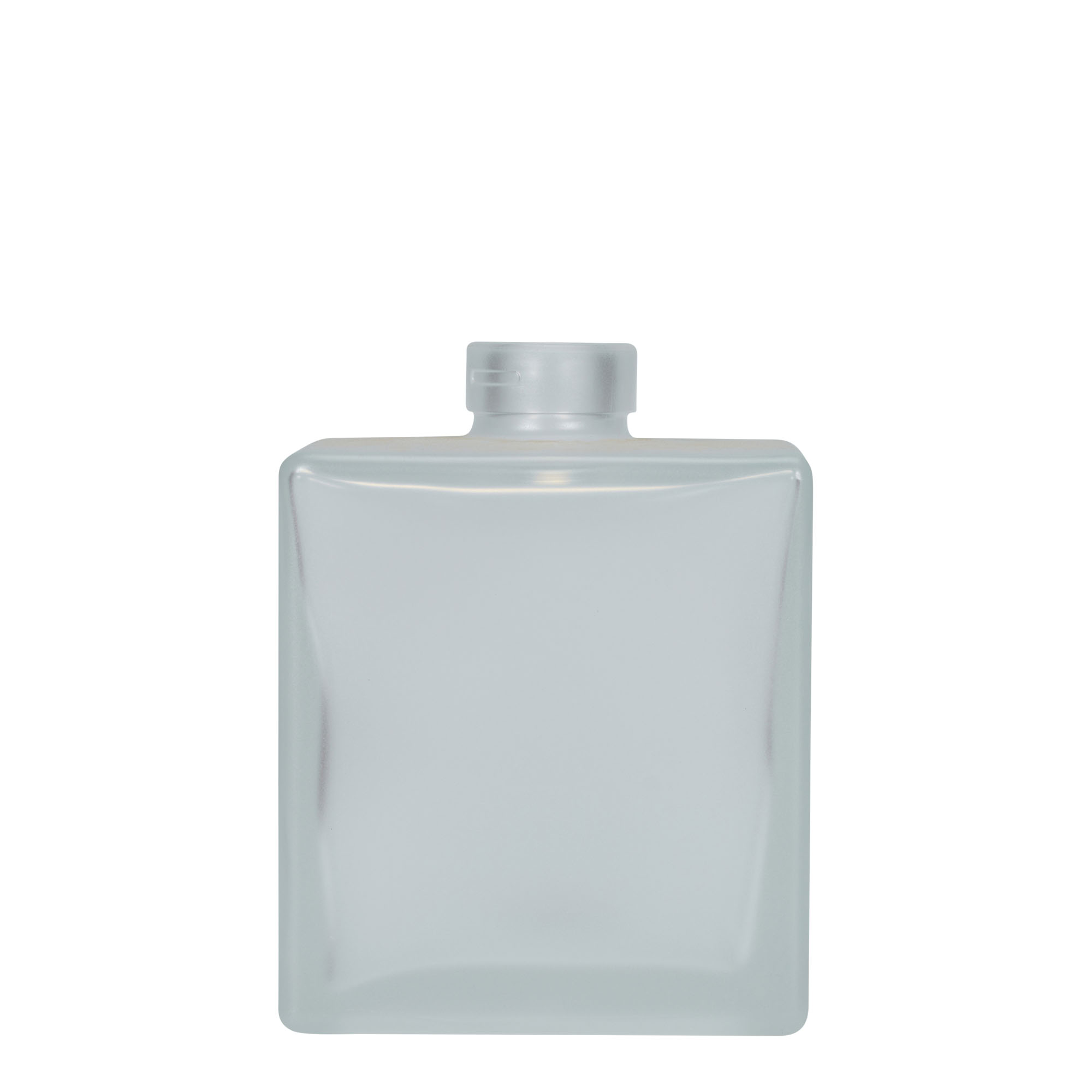 500 ml sklenená fľaša 'Cube', štvorcová, mrazená, hrdlo: korok 500 ml sklenená fľaša 'Cube', štvorcová, mrazená, hrdlo: korok