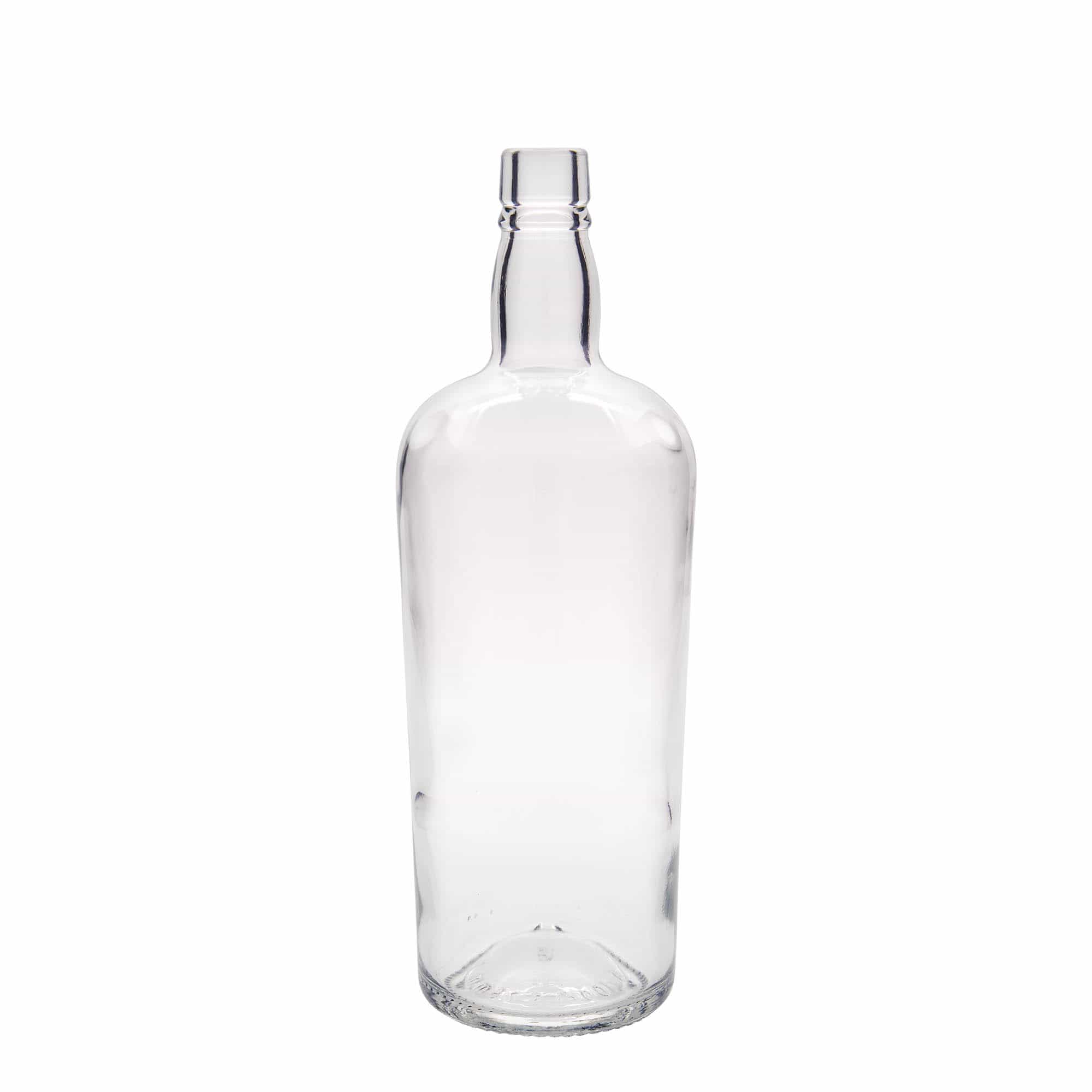 1000 ml sklená fľaša „Edinburgh“, hrdlo: korok 1000 ml sklená fľaša „Edinburgh“, hrdlo: korok